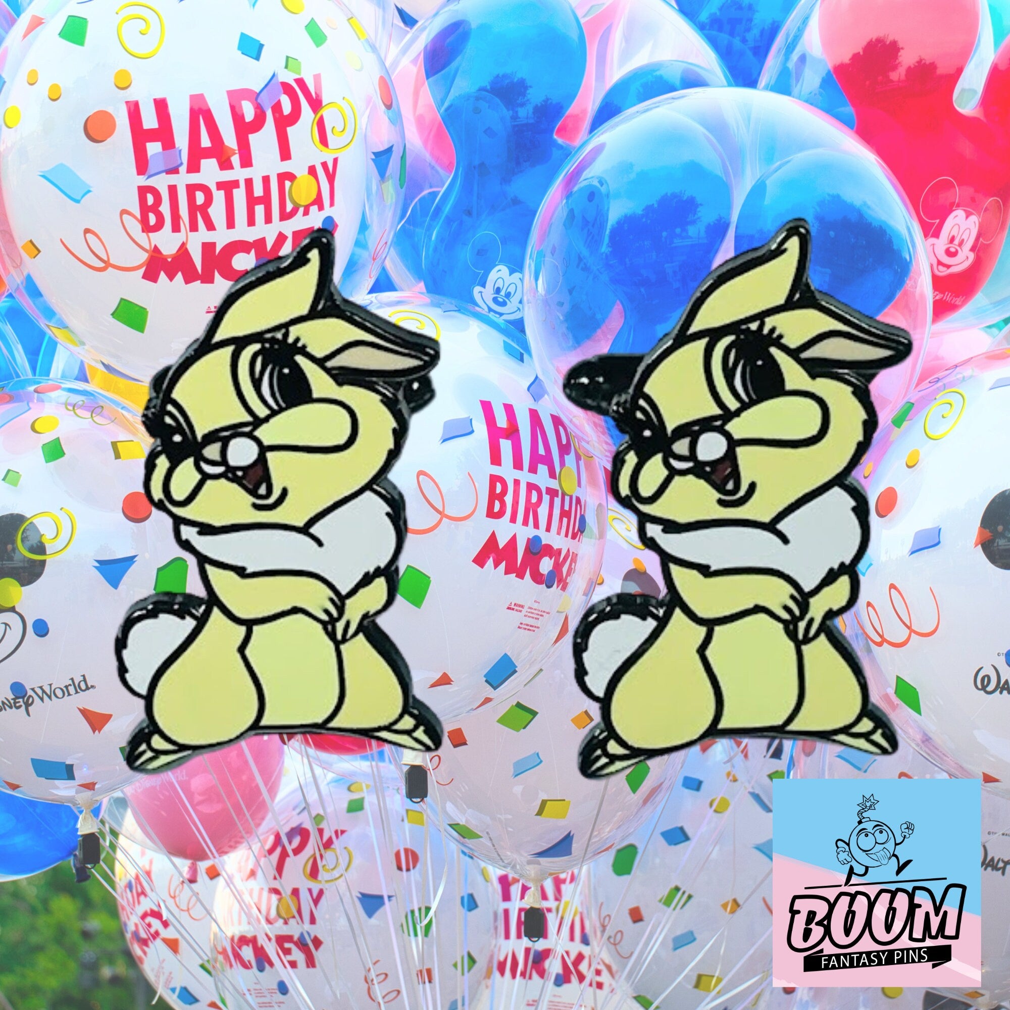 Boutons de manchette – Miss Bunny de Bambi – Disney Fantasy