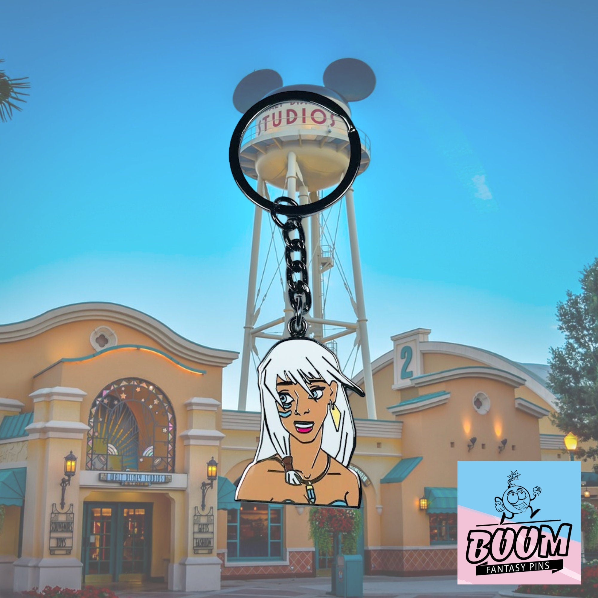 Llavero – Princesa Kida de Atlantis: El Imperio Perdido – Disney Fantasy