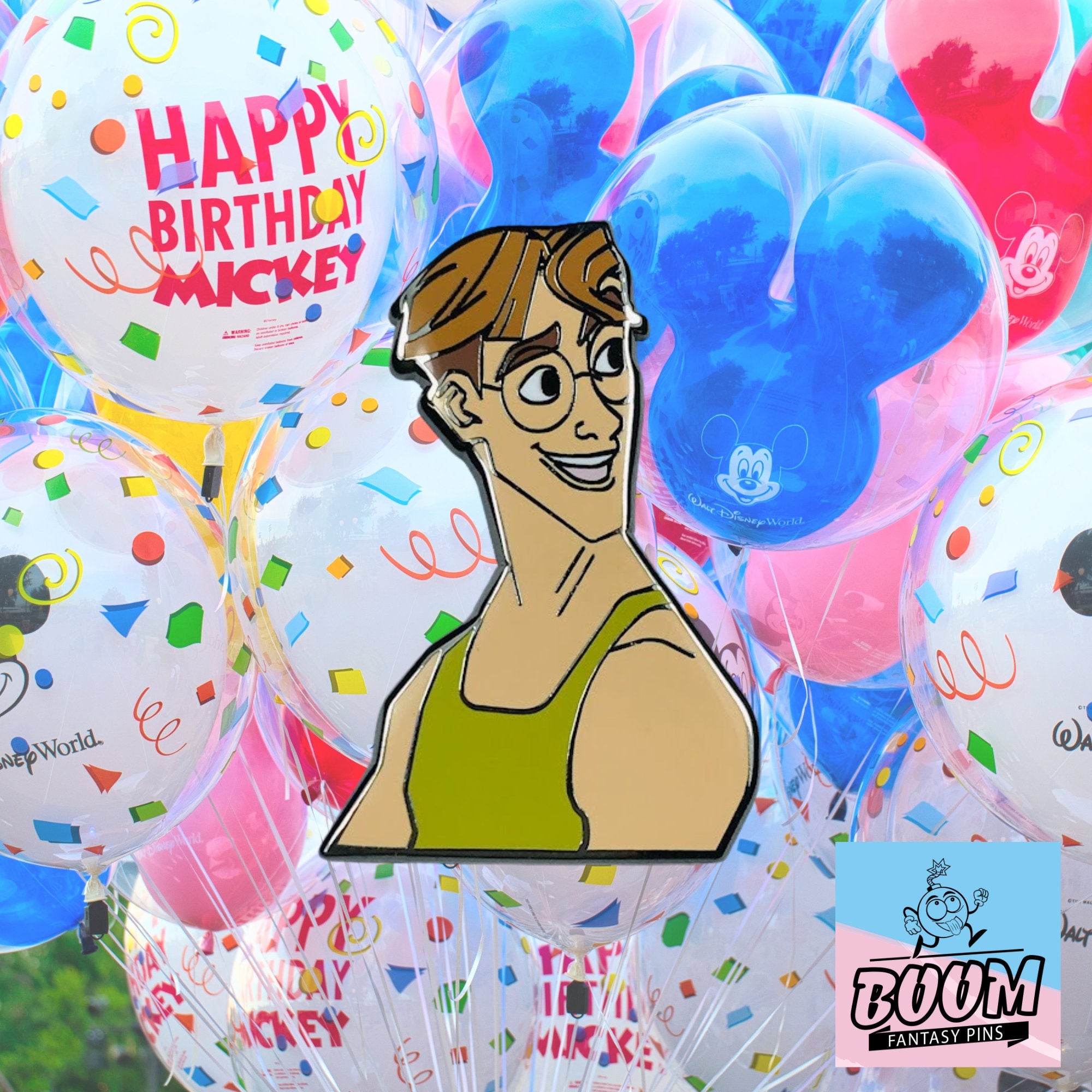 Pin – Milo James Thatch from Atlantis The Lost Empire – Disney Fantasy