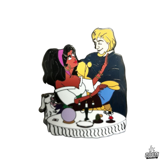 Pin – Esmeralda and Phoebus from The Hunchback of Notre Dame – Disney Fantasy