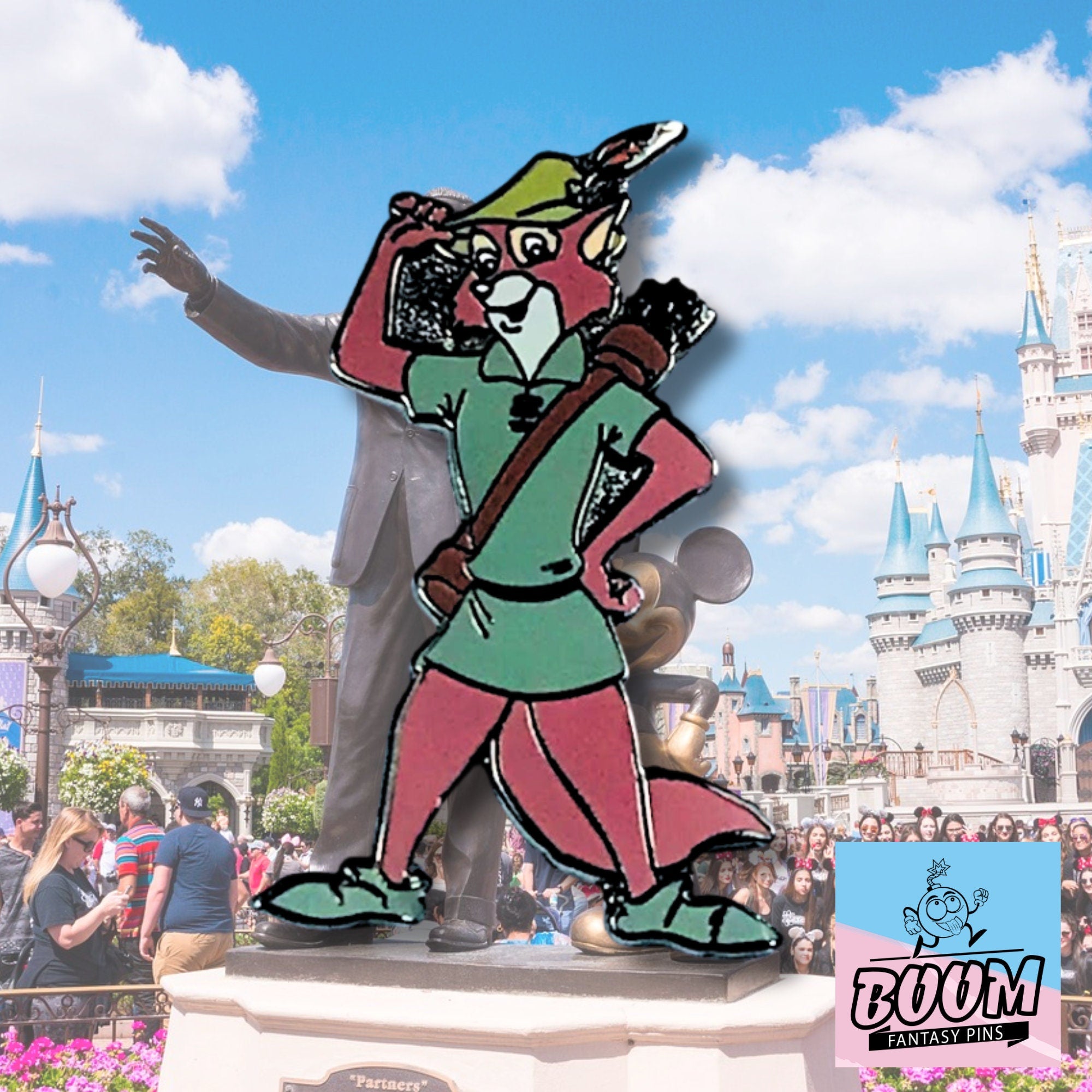 Pin's – Robin des Bois du film Robin des Bois – Disney Fantasy