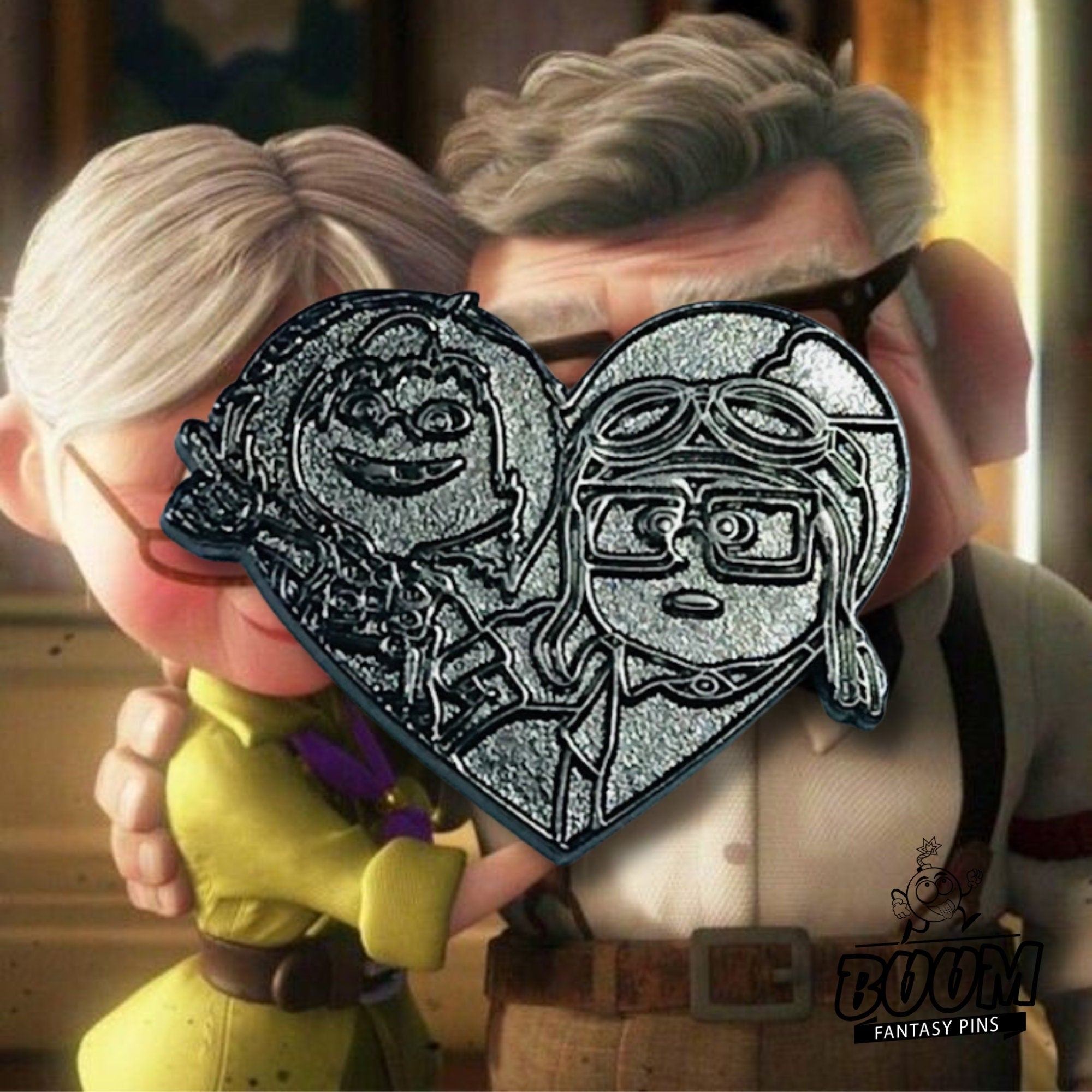 Pin – Carl Fredricksen y Ellie Fredricksen de Up – Disney Fantasy