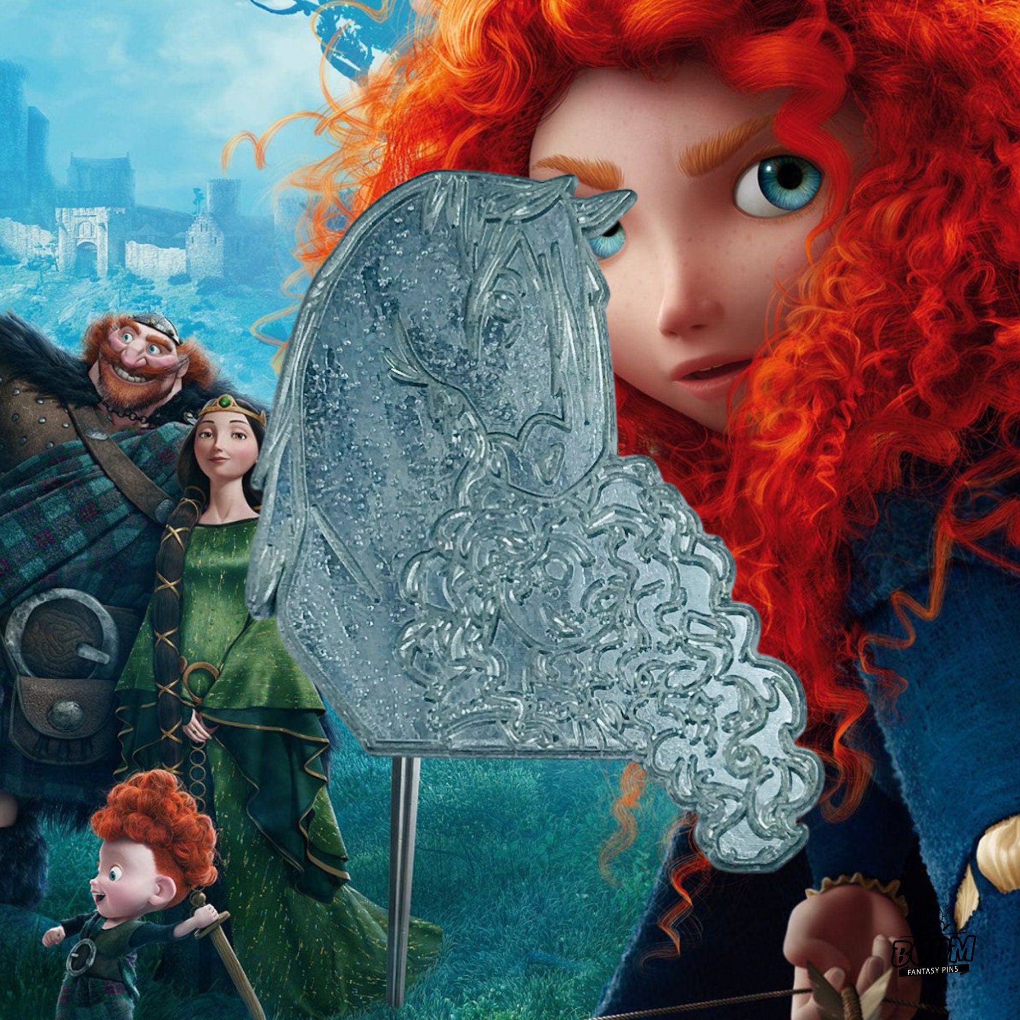 Pin's – Princesse Merida du film Rebelle – Disney Fantasy