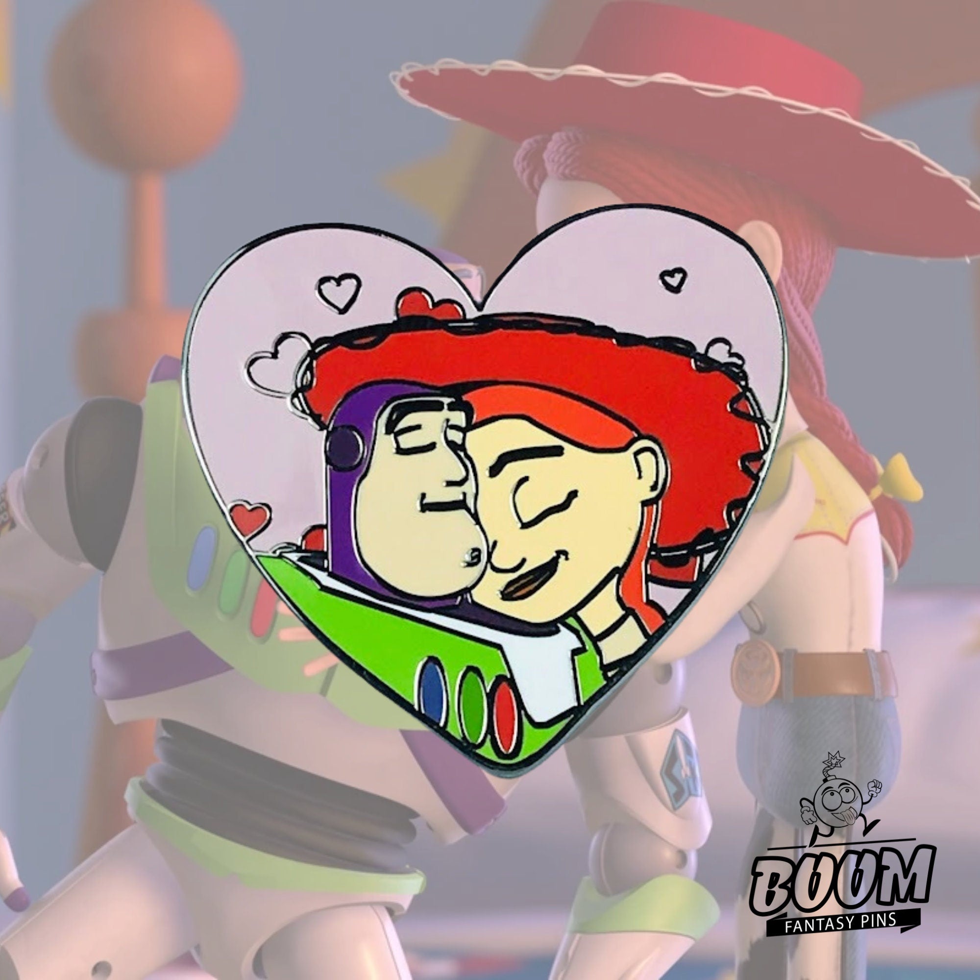 Pin's – Buzz l'Éclair et Jessie de Toy Story – Disney Fantasy