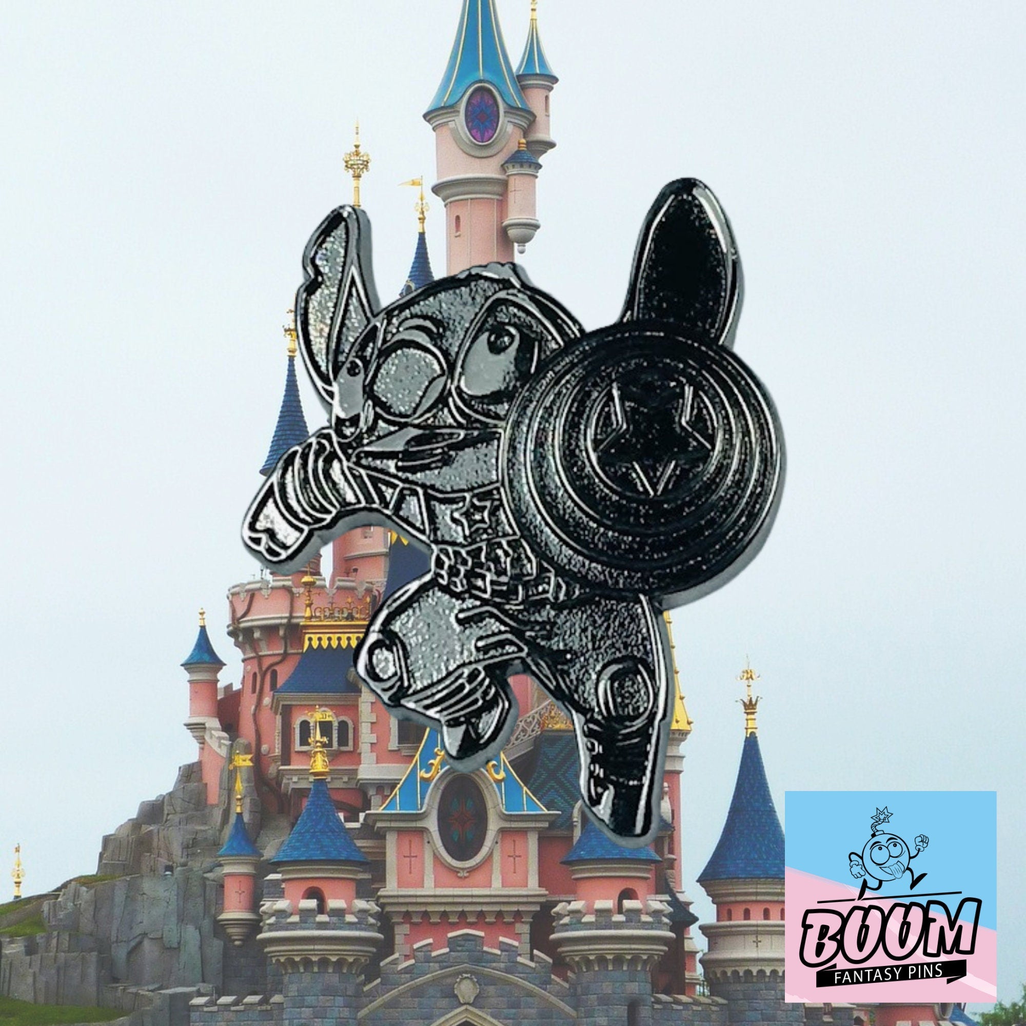 Épingle – Expérience 626 Stitch en Captain America de Lilo &amp; Stitch Disney Fantasy