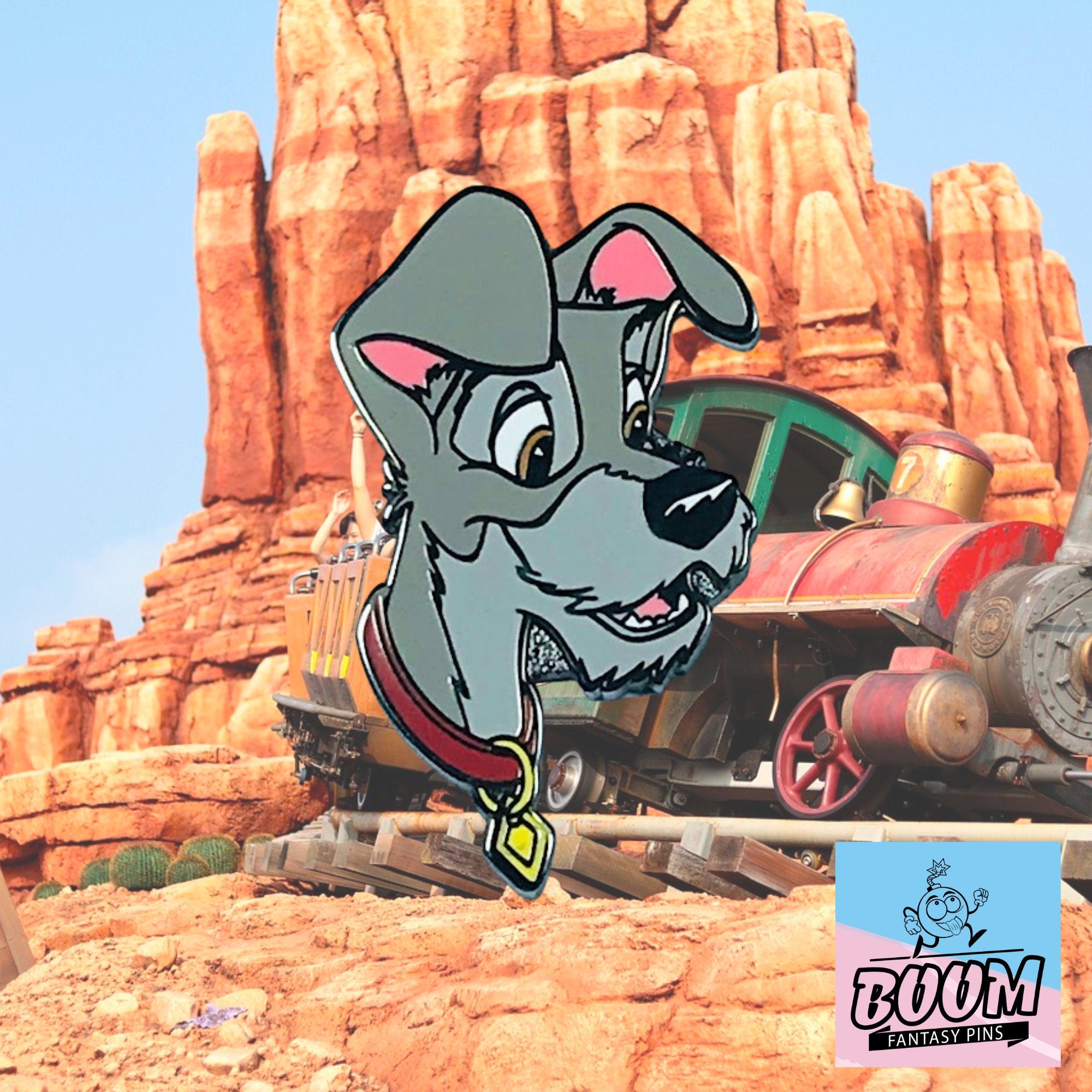 Pin – Lady and Tramp from Lady and the Tramp – Disney Fantasy