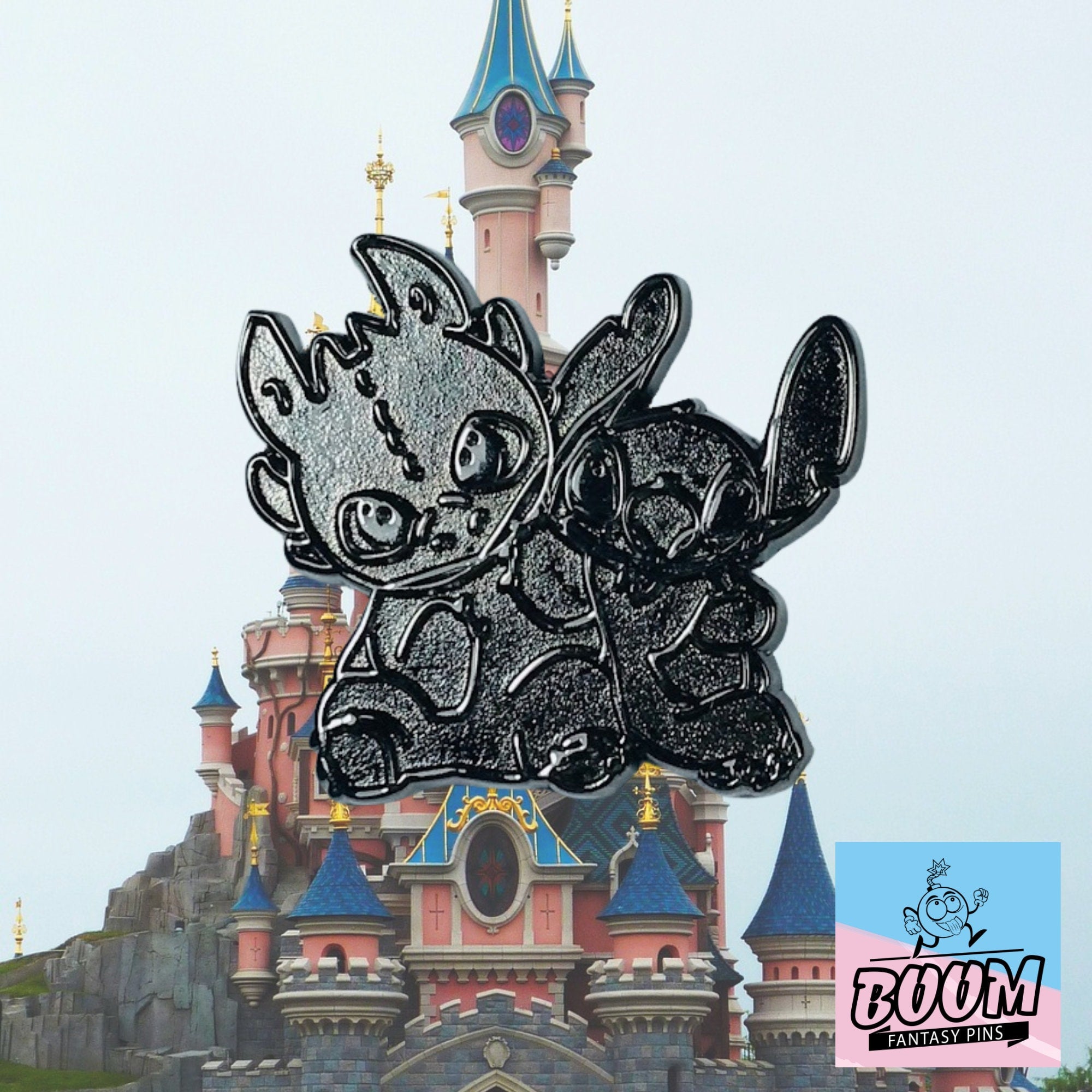 Épingle – Stitch et Krokmou de Lilo &amp; Stitch – Disney Fantasy