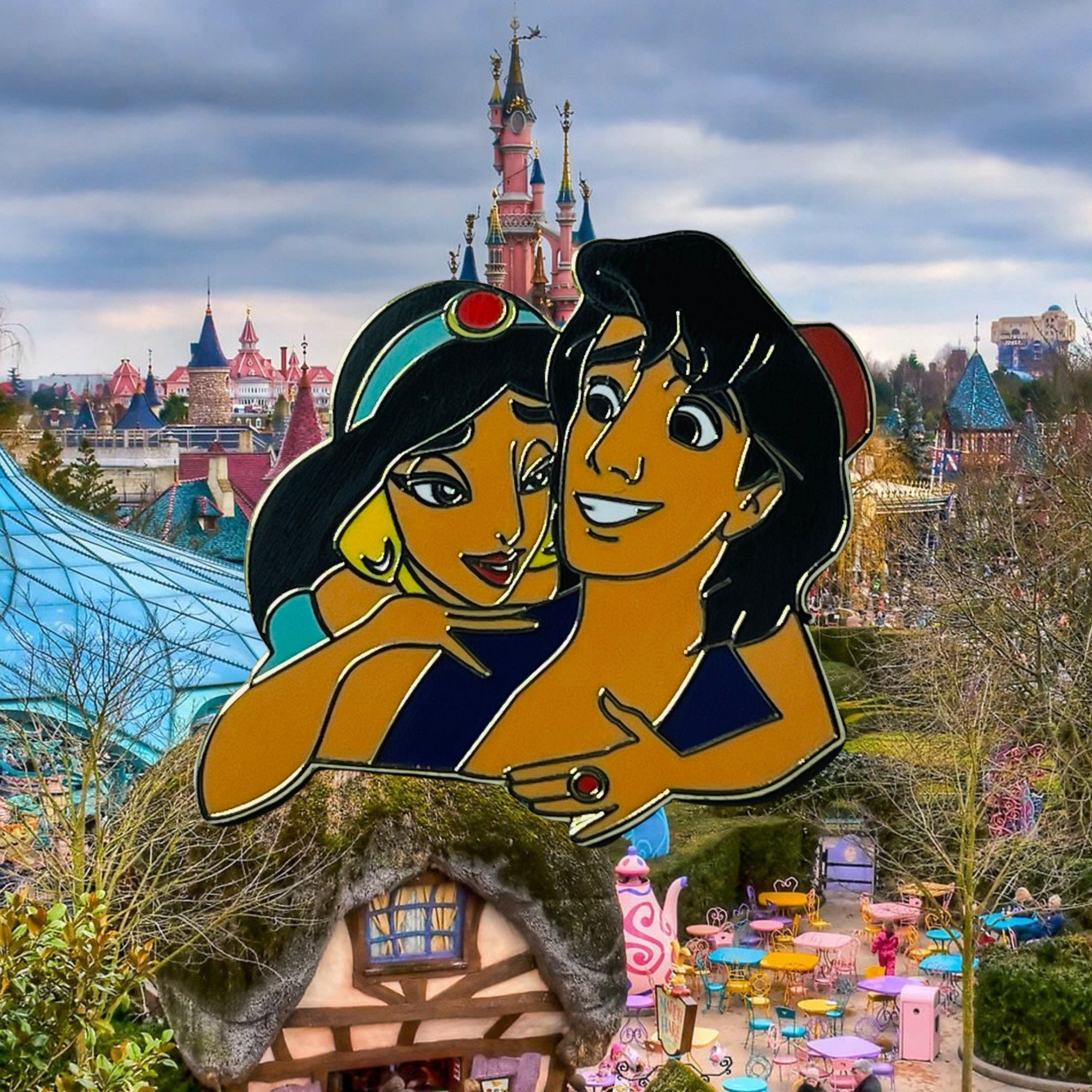 Pin's – Princesse Jasmine d'Aladdin – Disney Fantasy