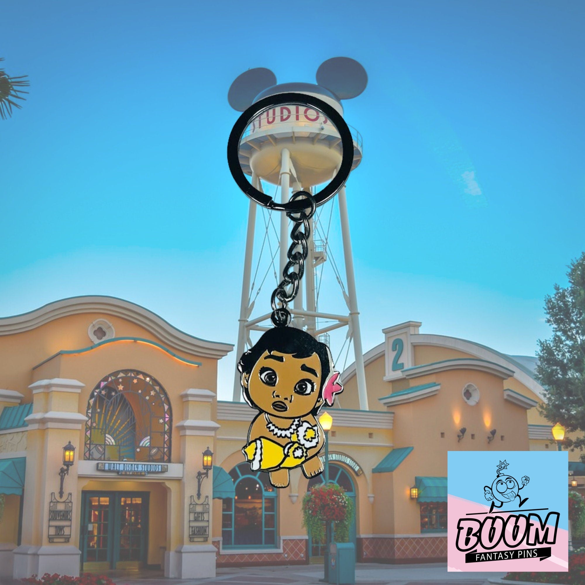 Porte-clés – Bébé Moana du film Vaiana – Disney Fantasy