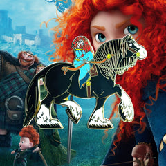 Pin's – Princesse Merida du film Rebelle – Disney Fantasy
