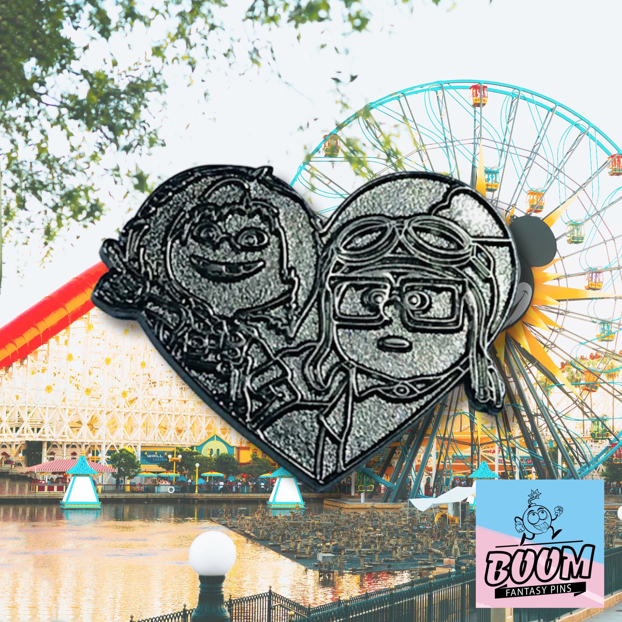 Pin – Carl Fredricksen y Ellie Fredricksen de Up – Disney Fantasy