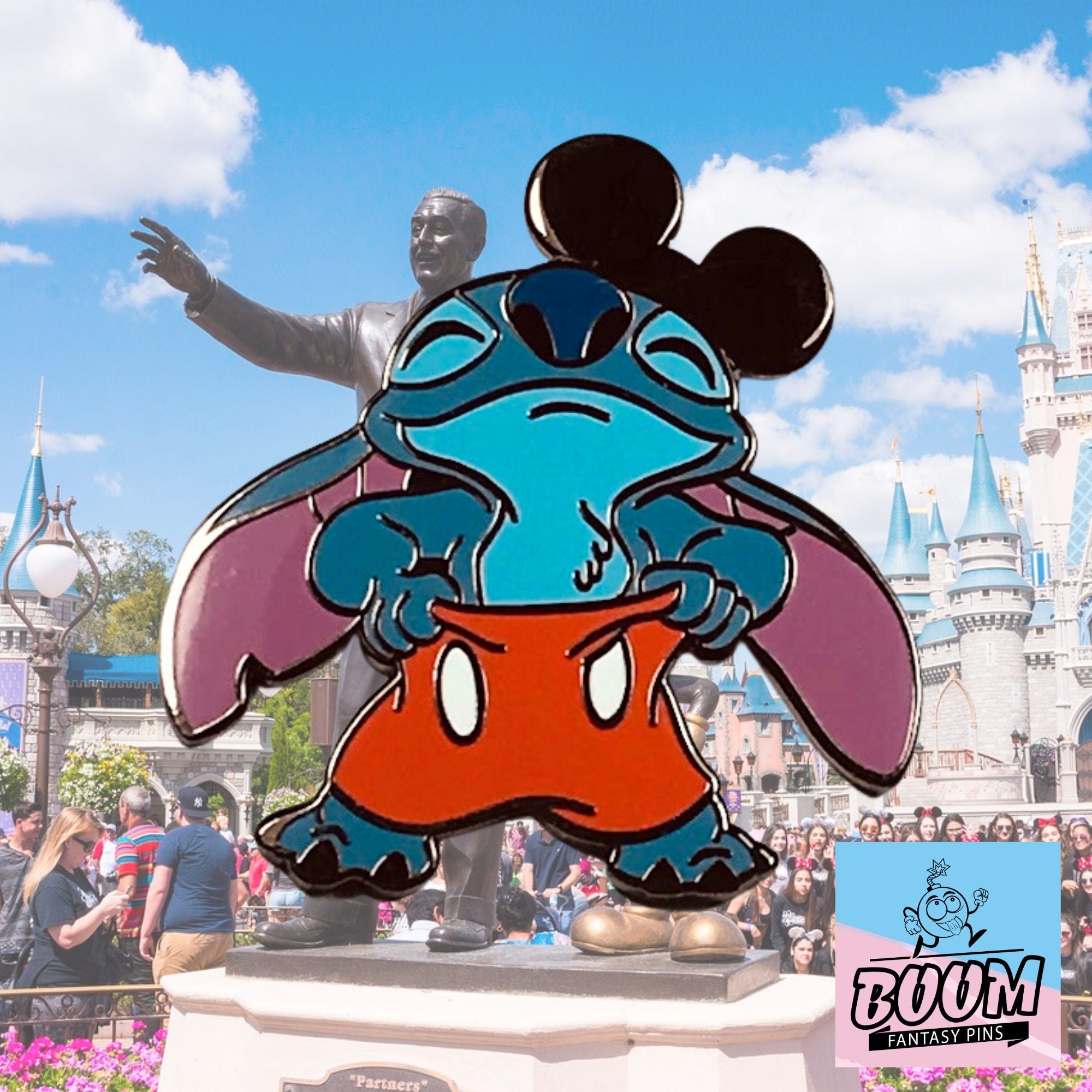 Épingle – Expérience 626 : Stitch en Mickey Mouse de Lilo &amp; Stitch – Disney Fantasy