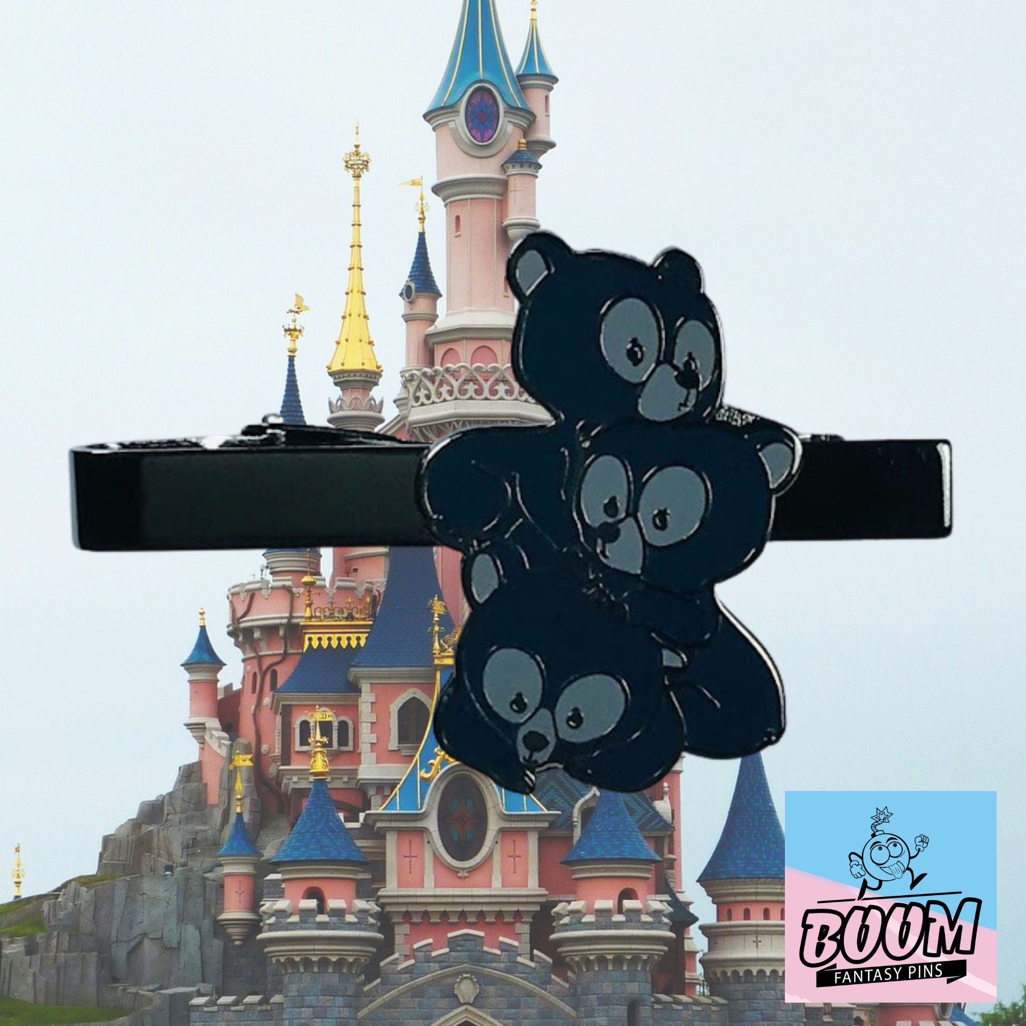 Pince à cravate – Les trois petits ours de Rebelle – Disney Fantasy