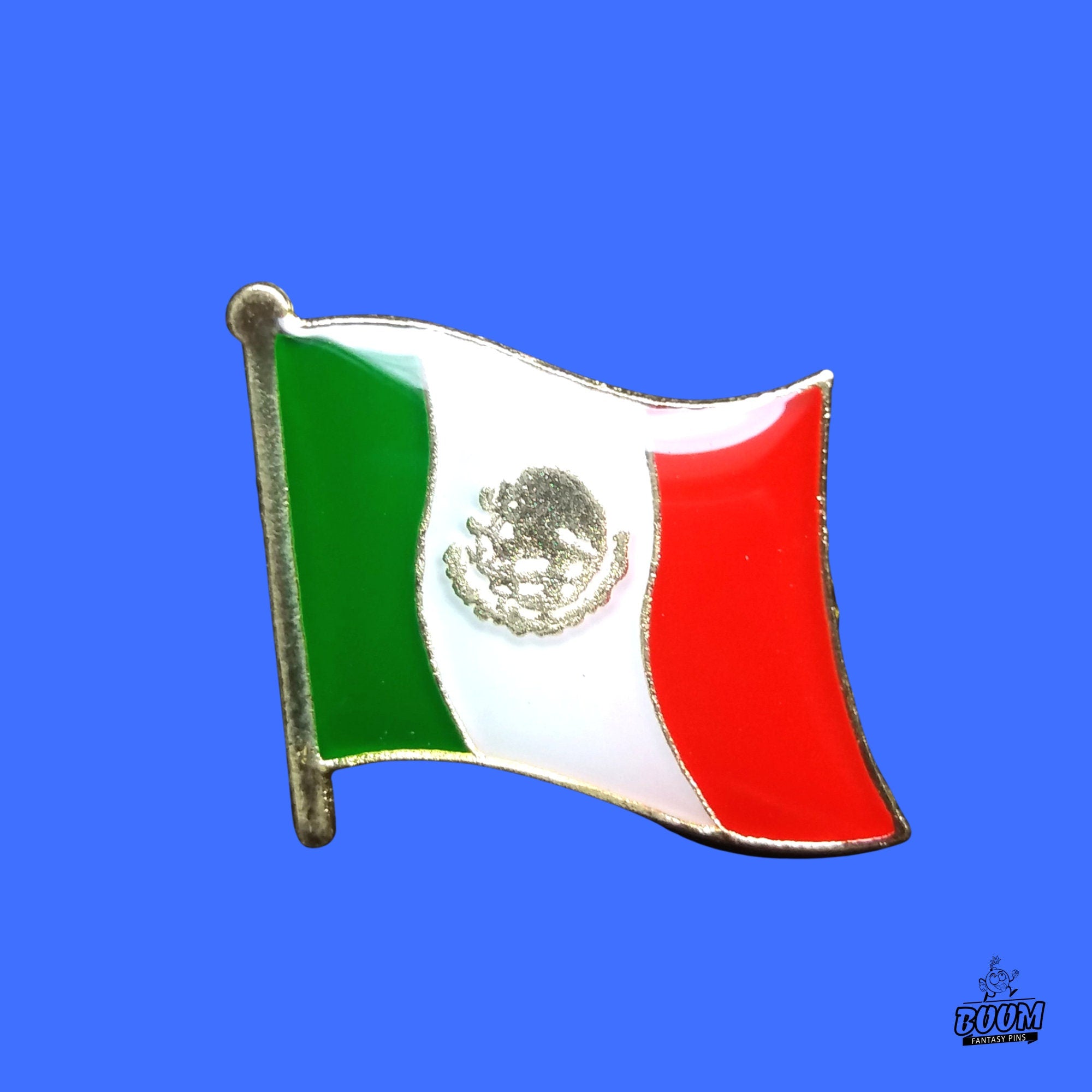 Pin – Flag of Mexico from National Symbols – Mexican Heritage