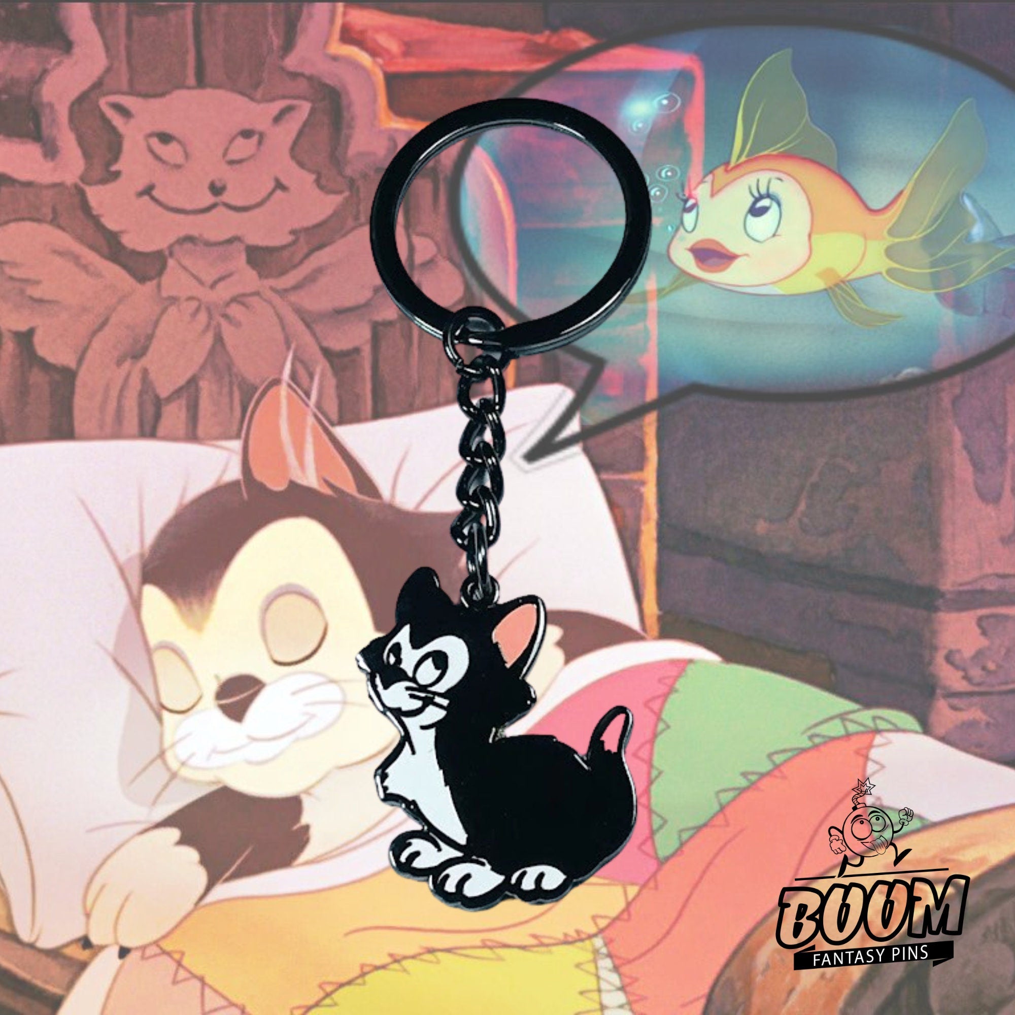 Llavero – Fígaro de Pinocho – Disney Fantasy