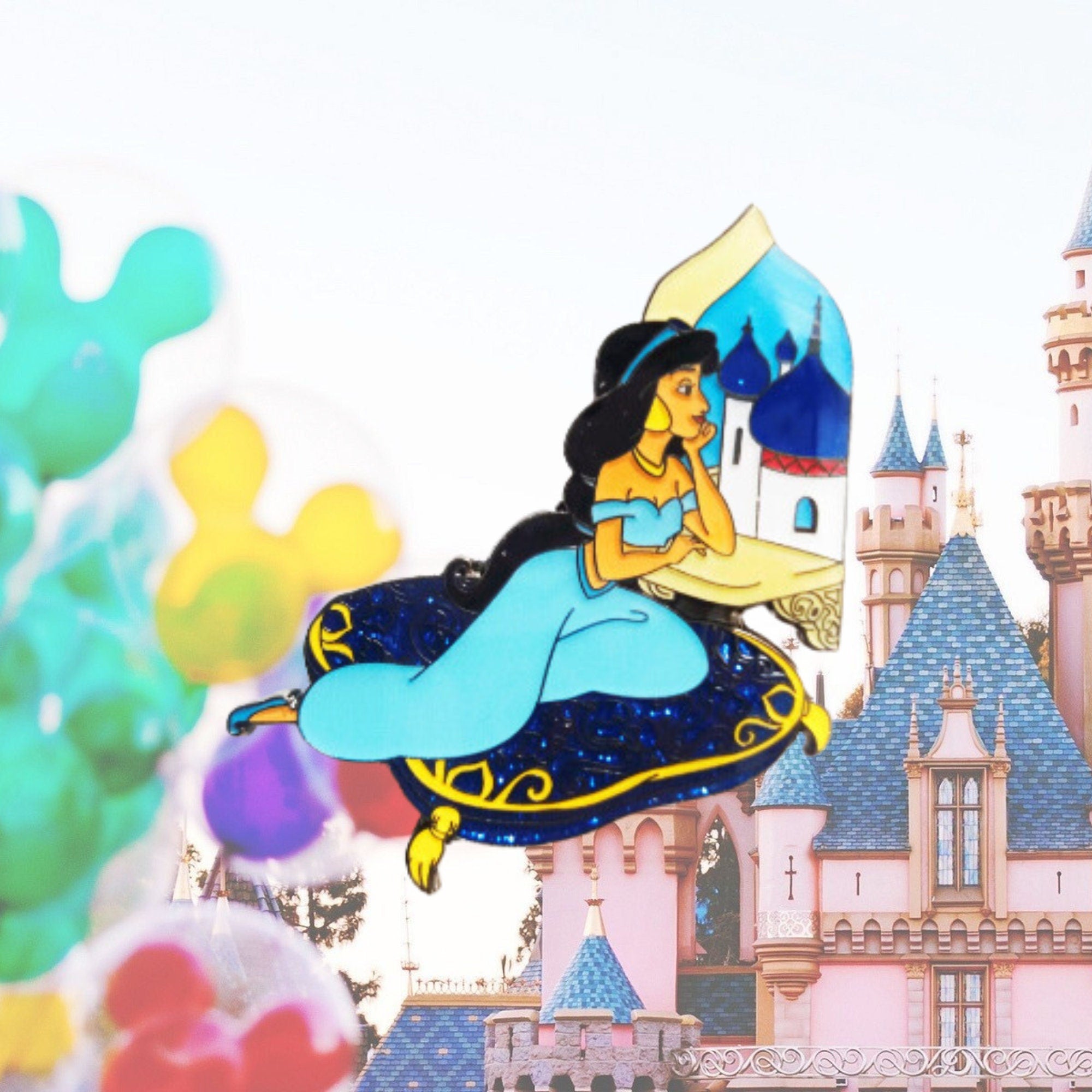 Pin – Princesa Jasmine de Aladdin – Disney Fantasy