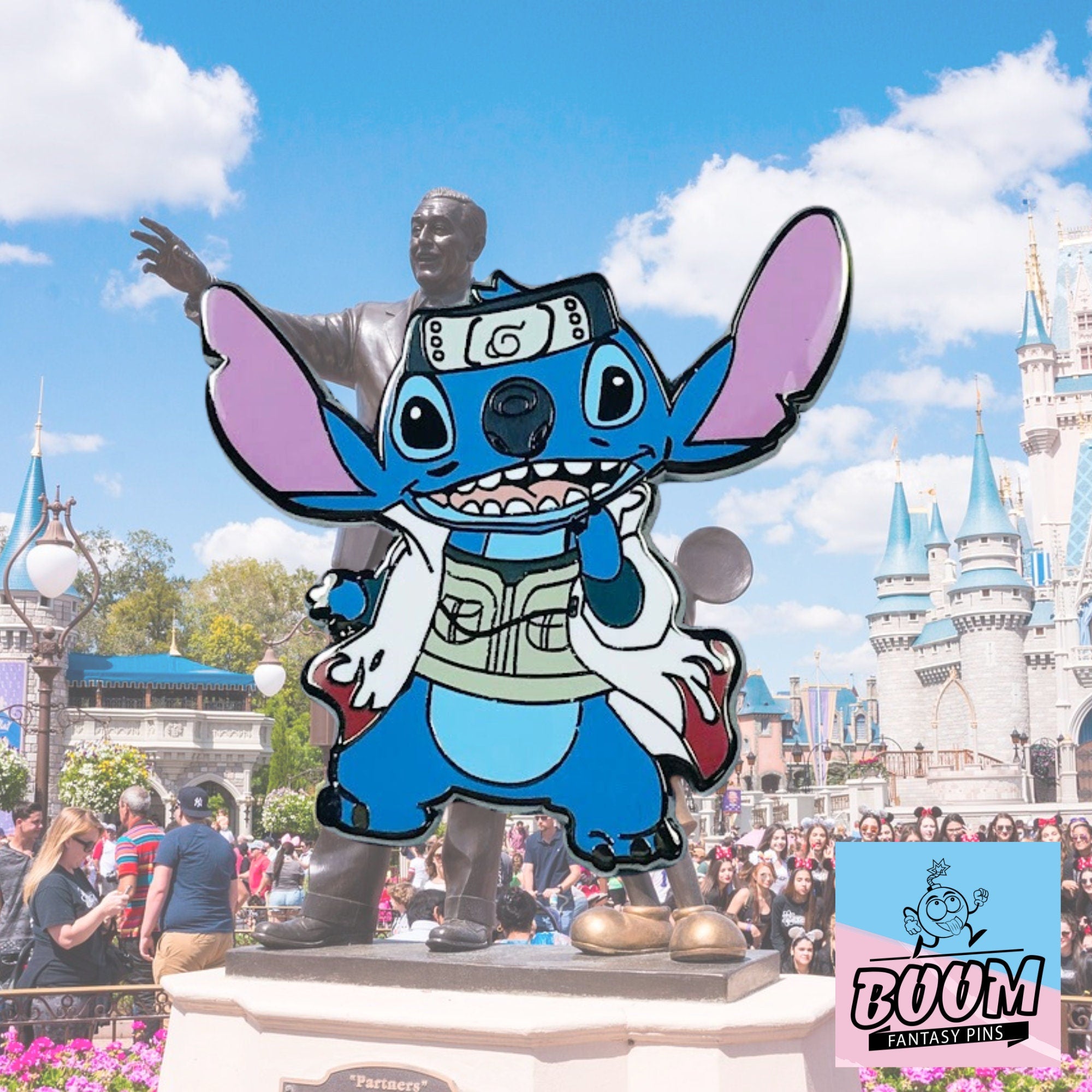 Épingle – Expérience 626 Stitch en Naruto de Lilo &amp; Stitch – Disney Fantasy