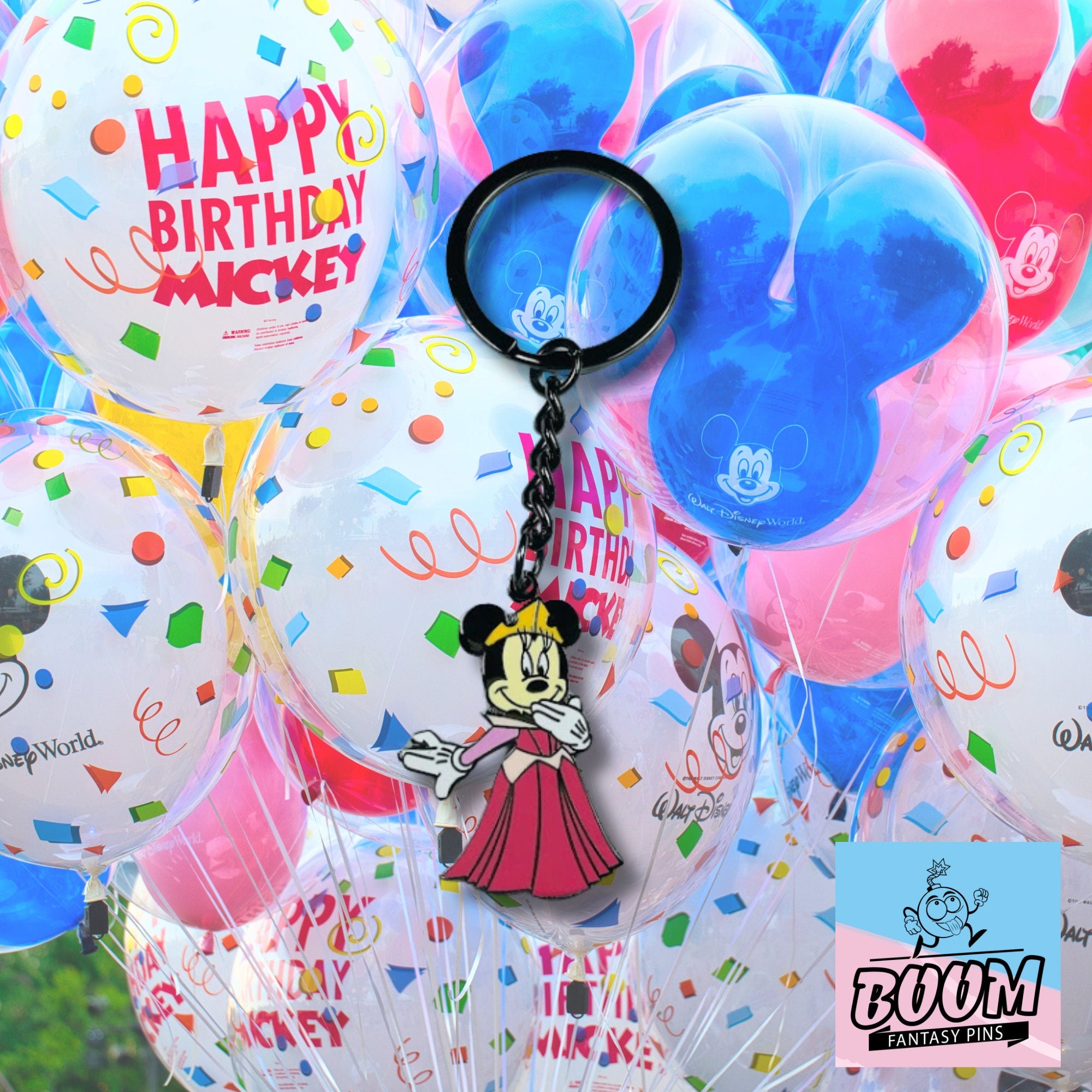 Llavero – Minnie Mouse de Cenicienta – Disney Fantasy