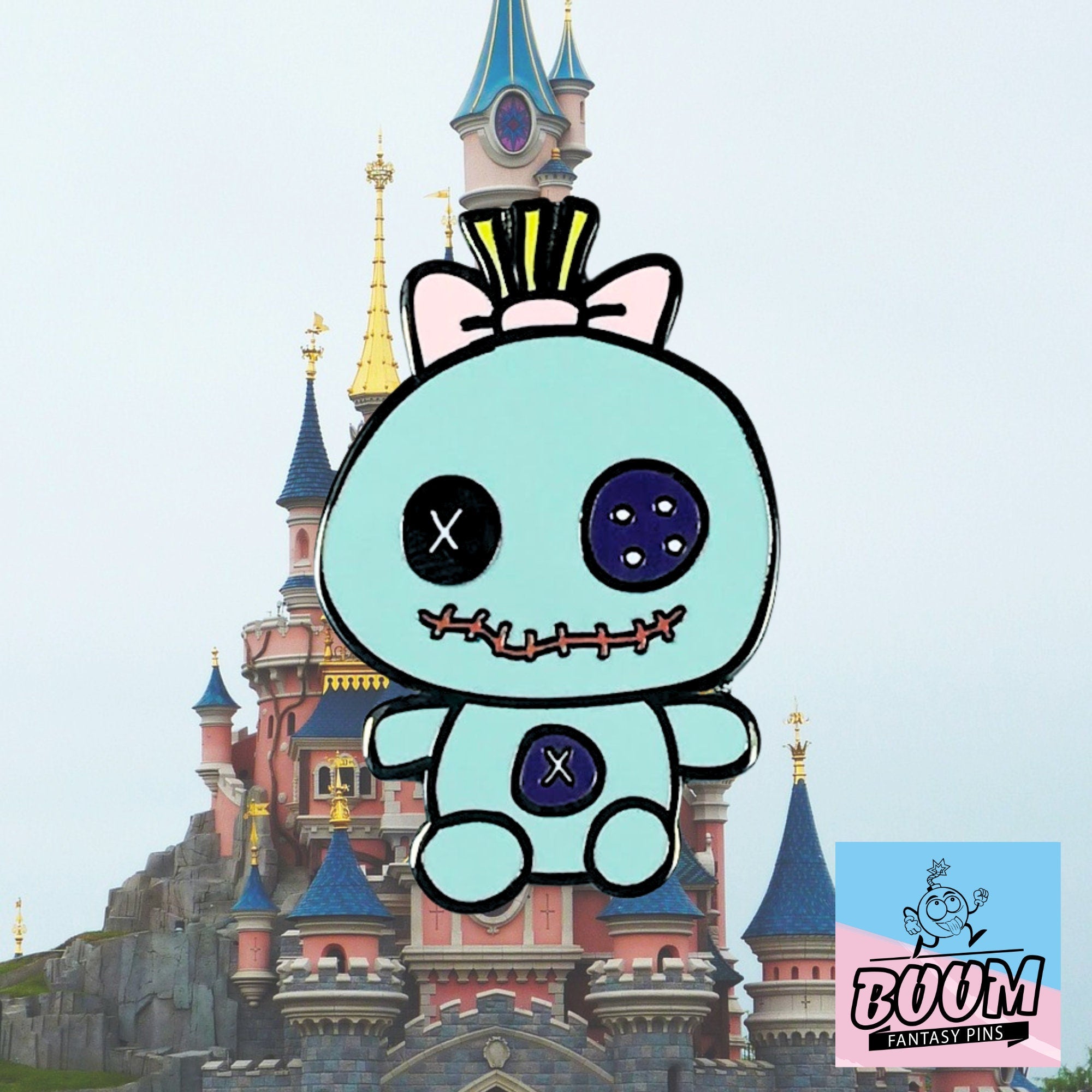 Pin – Trapos de Lilo y Stitch – Disney Fantasy