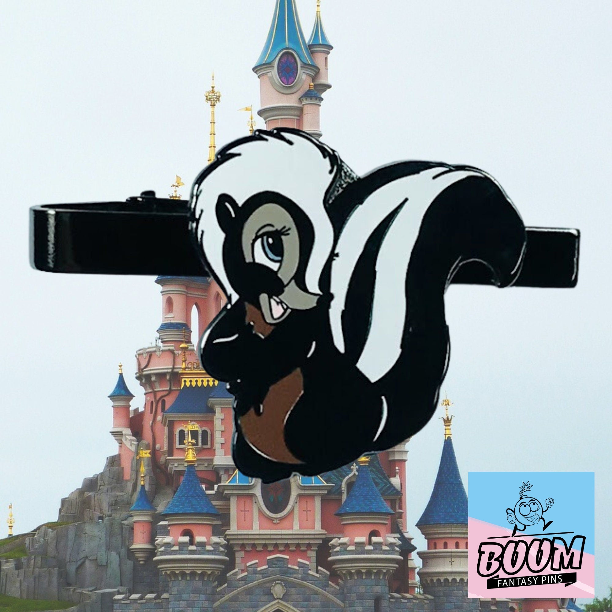 Pinza de corbata – Flor de Bambi – Disney Fantasy