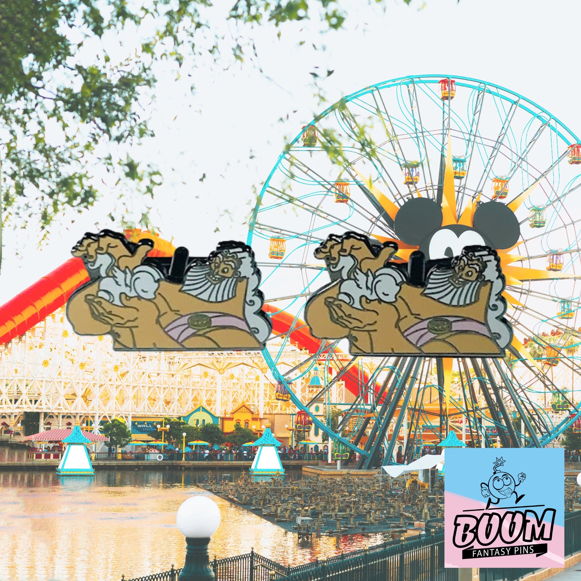 Gemelos – Zeus y Pegaso de Hércules – Disney Fantasy