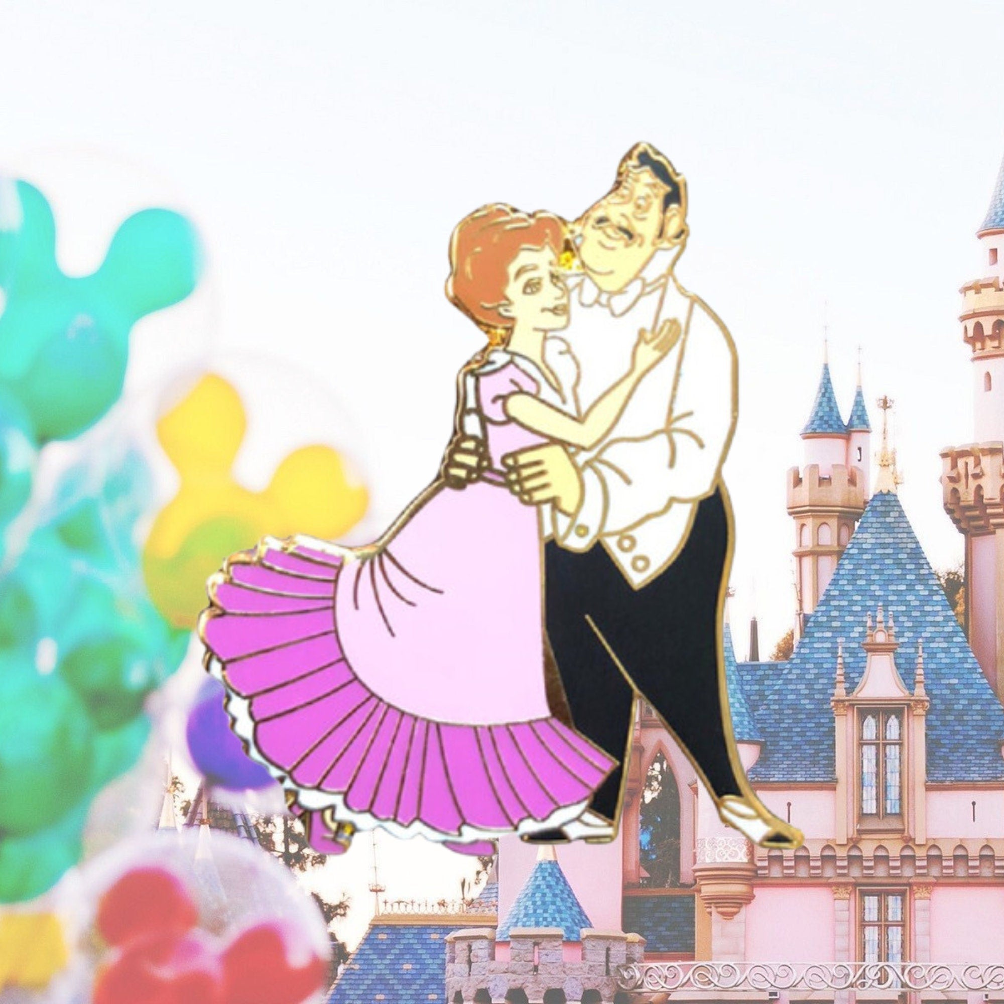 Épingle – George et Mary Darling de Peter Pan – Disney Fantasy