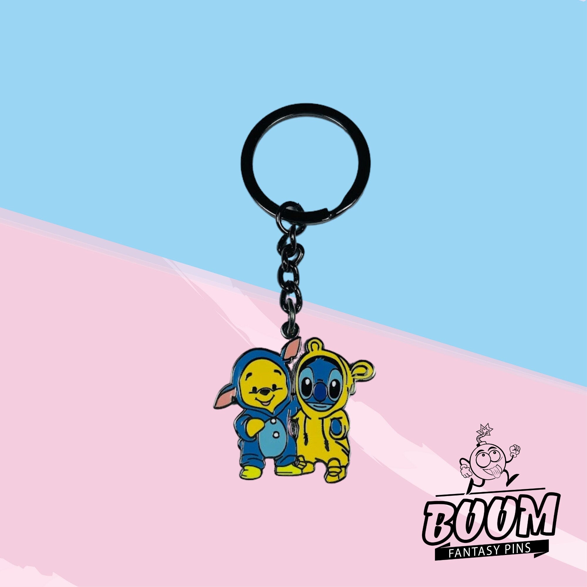 Llavero – Experimento Stitch 626 y Winnie the Pooh de Lilo &amp; Stitch y Winnie the Pooh – Disney Fantasy