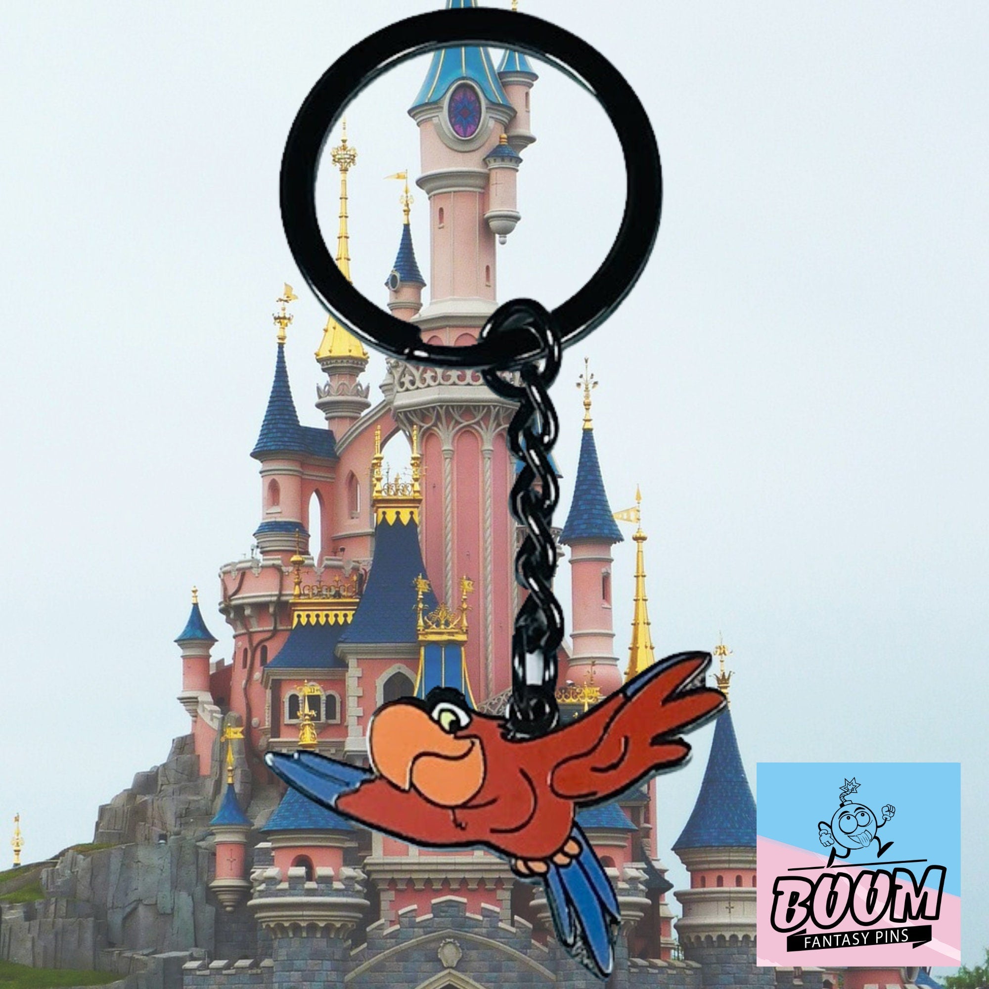 Porte-clés – Iago d'Aladdin – Disney Fantasy