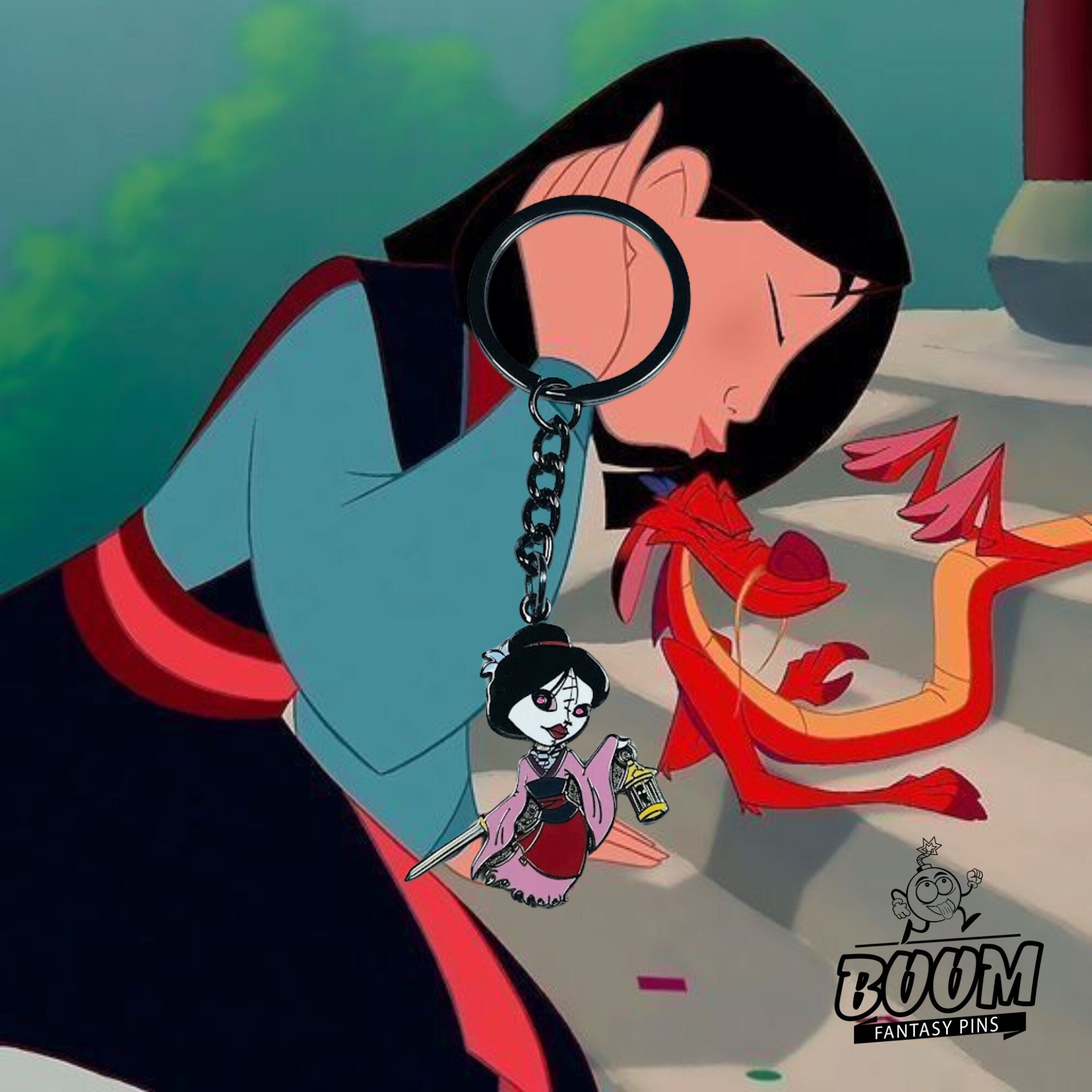 Porte-clés – Mulan du film Mulan – Disney Fantasy