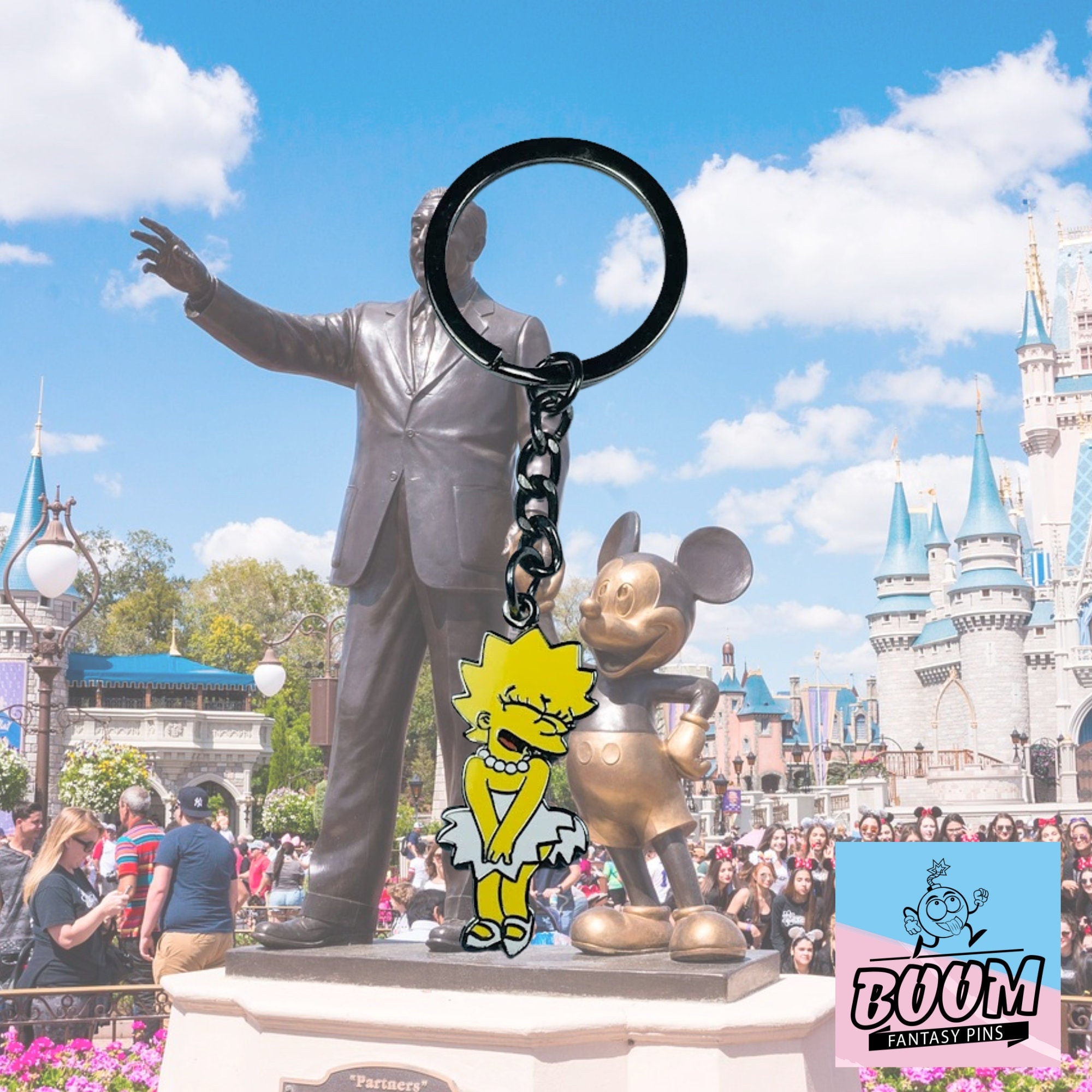 Llavero de Lisa Simpson de Los Simpsons – Disney Fantasy