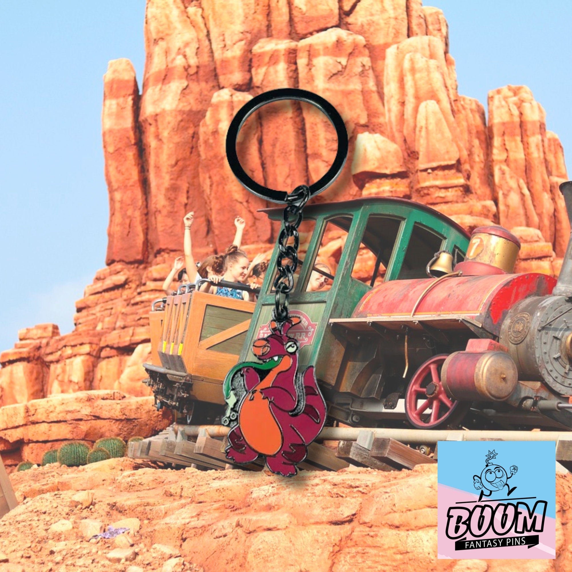 Llavero – Experimento 413 Botulador de Lilo y Stitch – Disney Fantasy