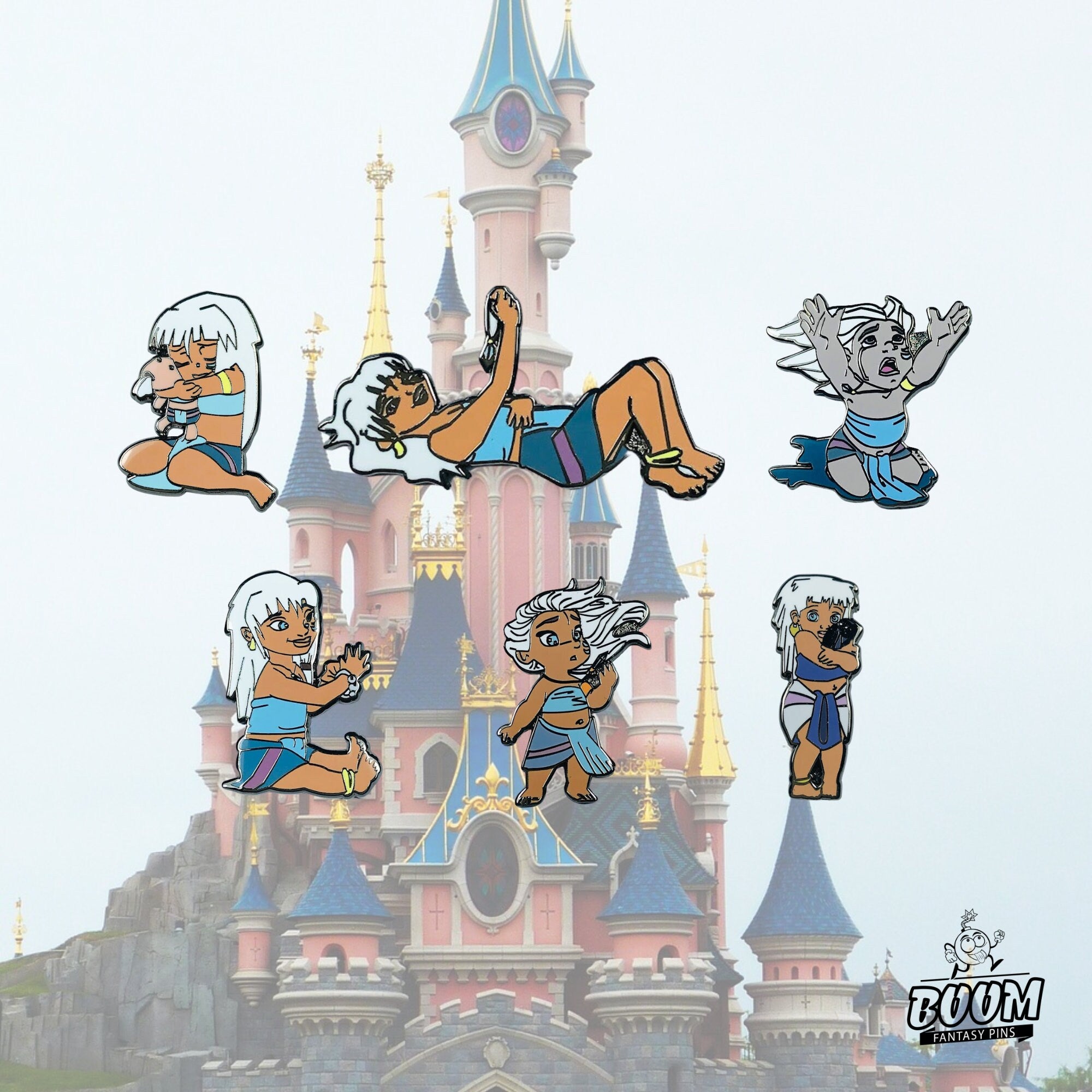 Pin's – Kida Nedakh d'Atlantide, l'empire perdu – Disney Fantasy