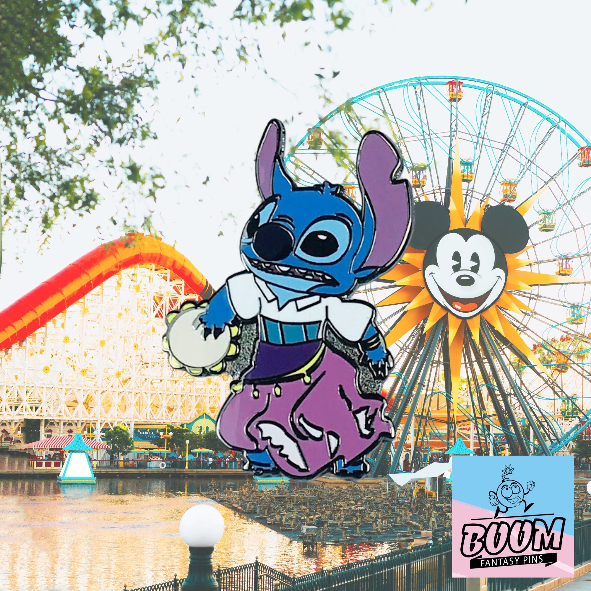 Épingle – Expérience 626 Stitch en Esmeralda de Lilo &amp; Stitch – Disney Fantasy