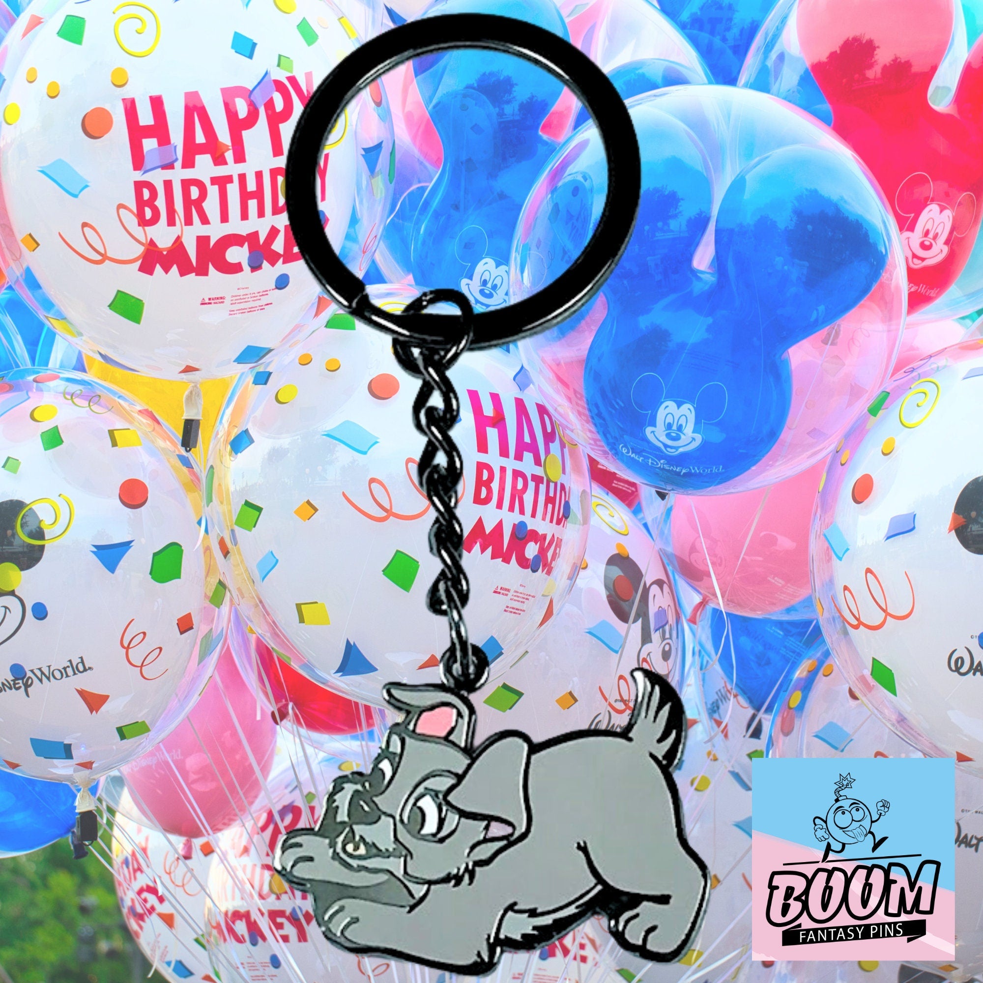 Llavero – Scamp de La Dama y el Vagabundo II – Disney Fantasy