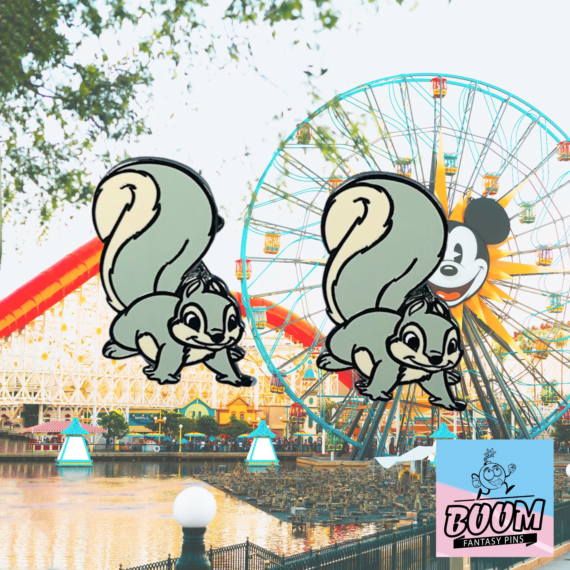 Gemelos – Ardilla Gris de Bambi – Disney Fantasy