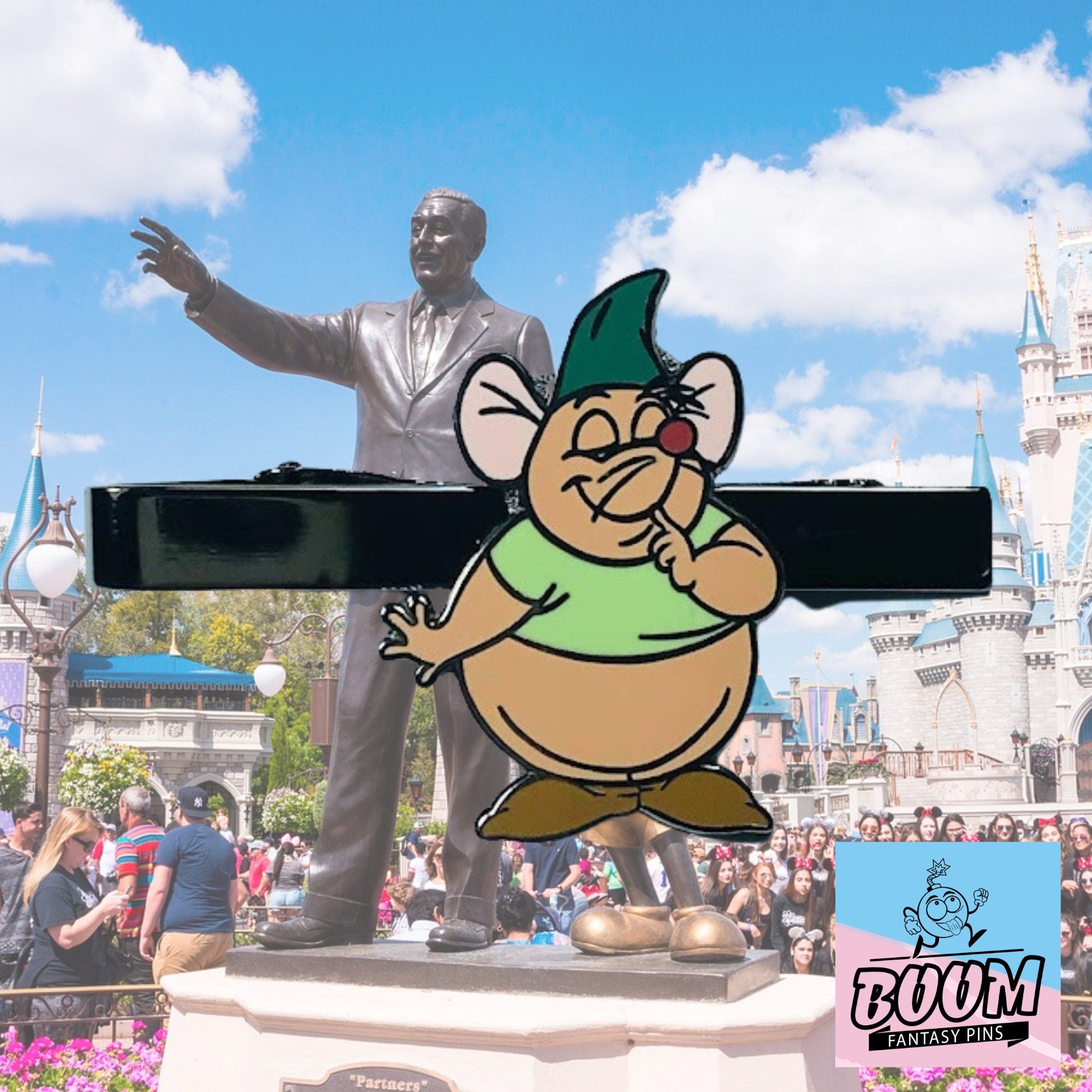 Pinza de corbata – Gus Mouse de Cenicienta – Disney Fantasy