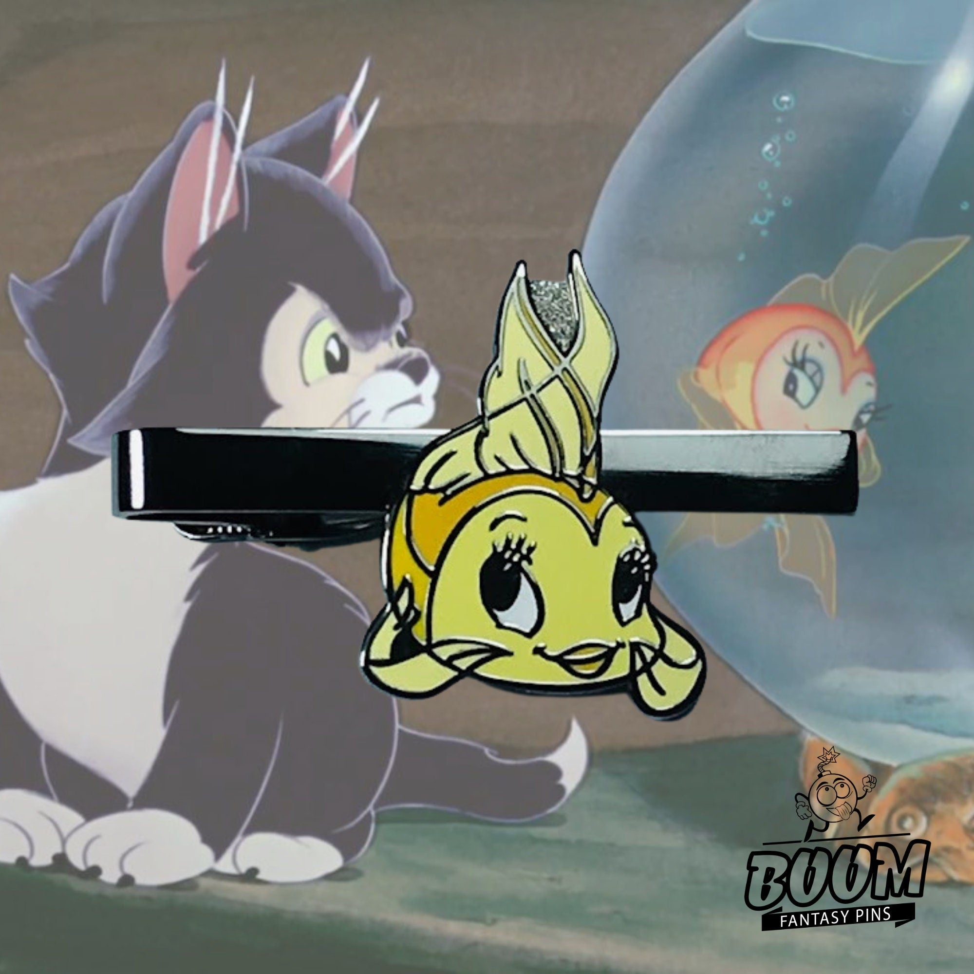Pinza de corbata – Cleo de Pinocho – Disney Fantasy