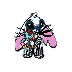 Pin – Stitch como Jack Skellington de Lilo &amp; Stitch y Pesadilla antes de Navidad – Disney Fantasy
