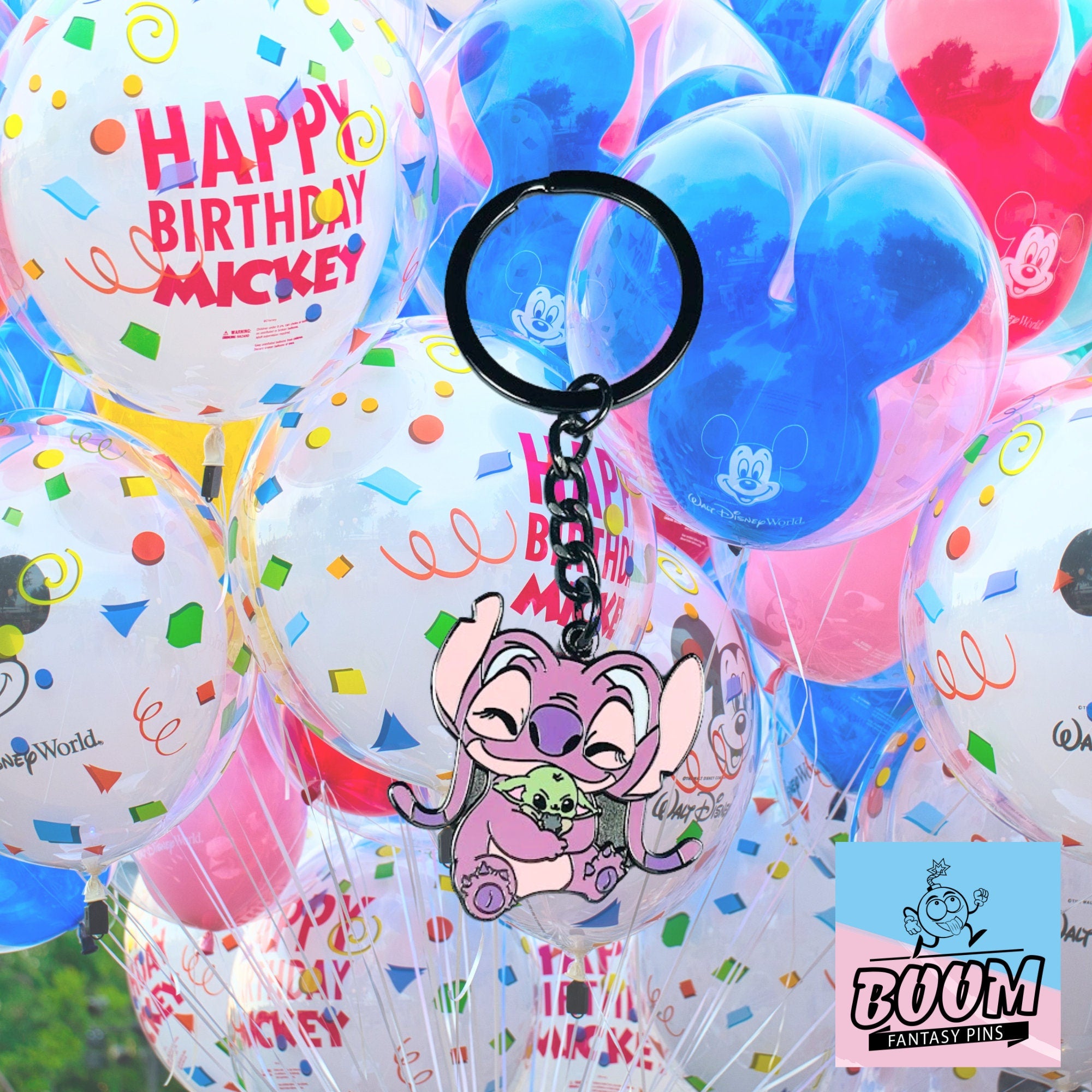 Porte-clés – Ange de Lilo &amp; Stitch – Disney Fantasy