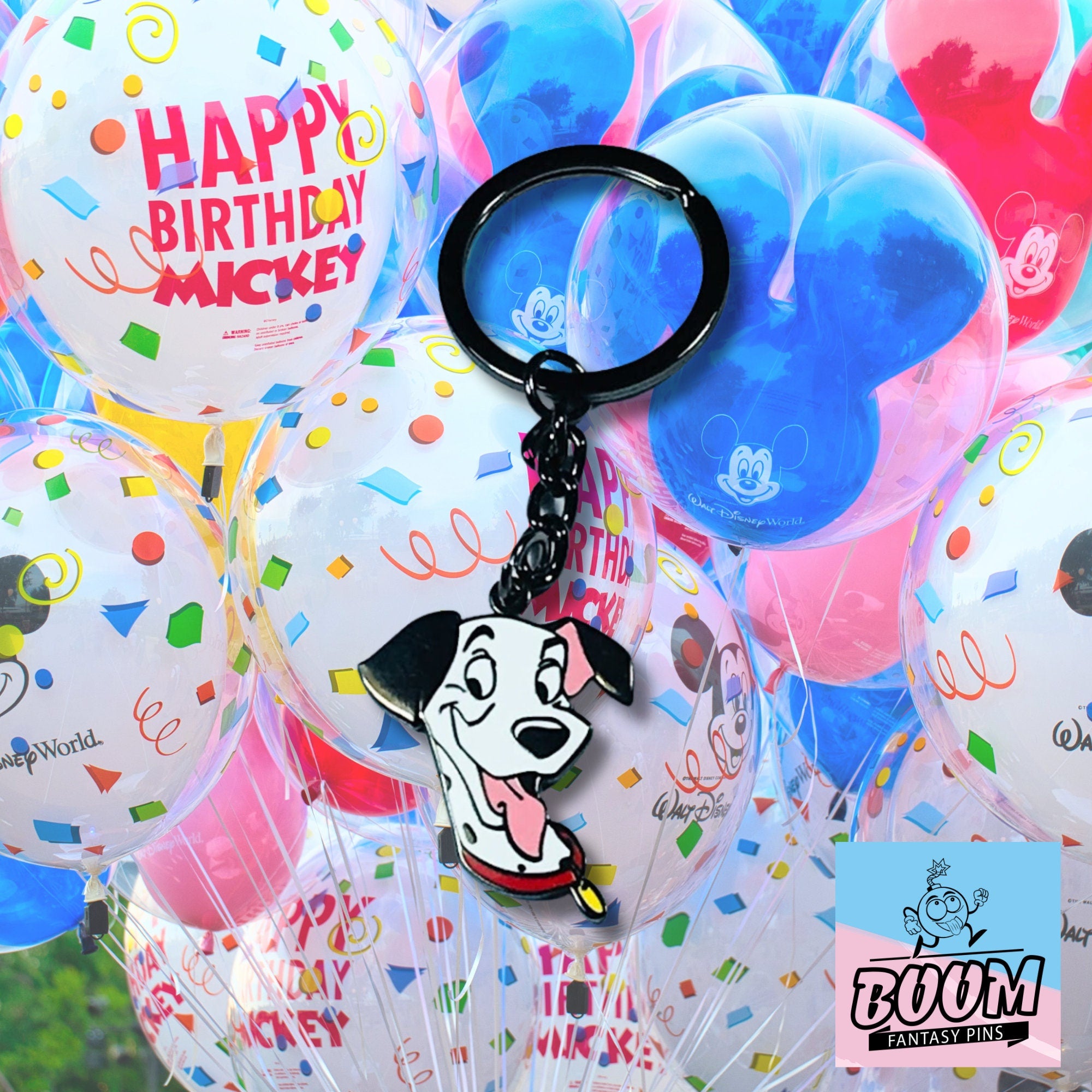 Porte-clés – Pongo des 101 Dalmatiens – Disney Fantasy