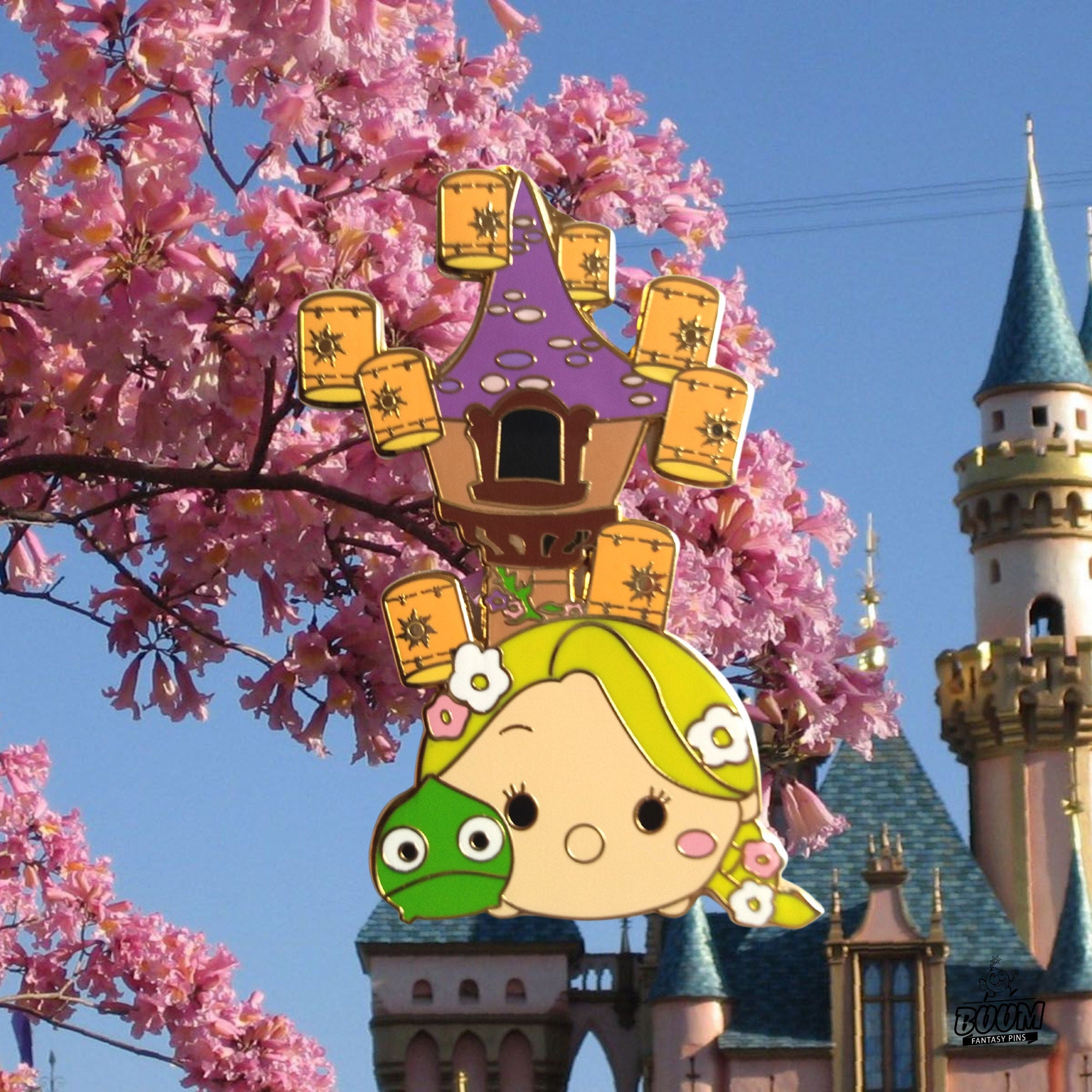 Pin's – Raiponce et Pascal du film Raiponce – Disney Fantasy