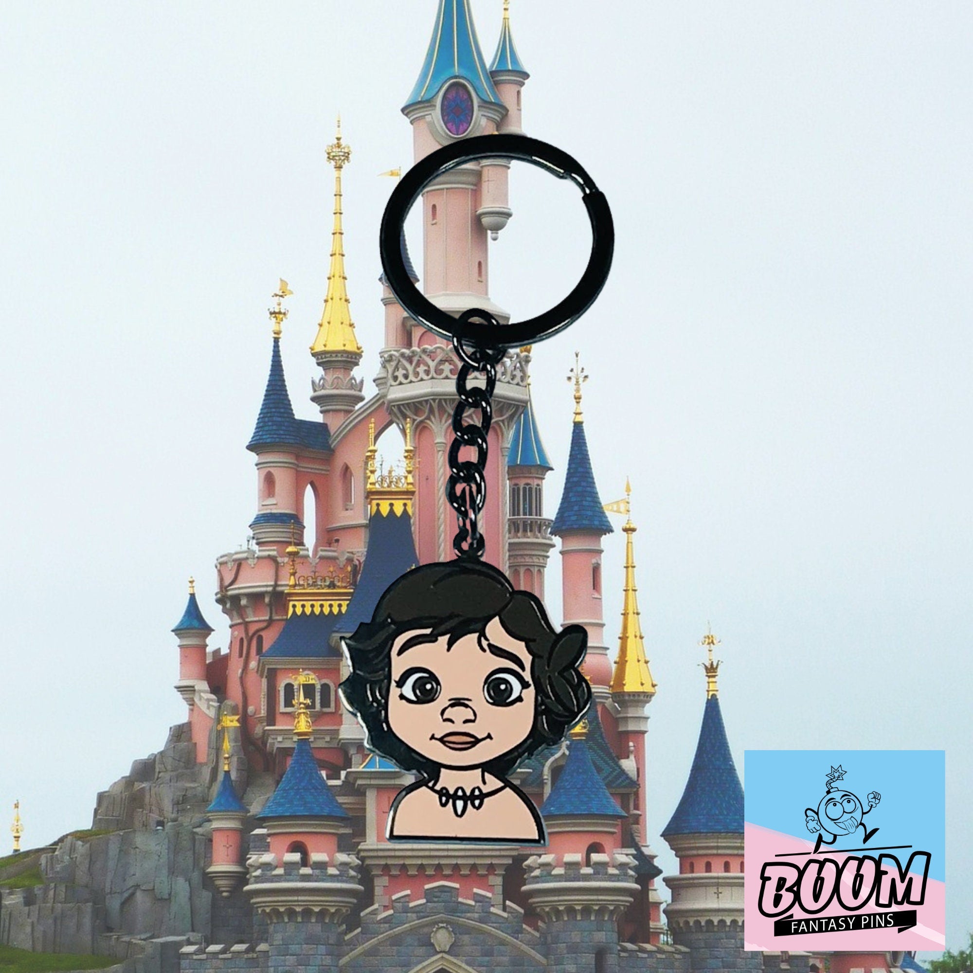 Porte-clés – Bébé Moana du film Vaiana – Disney Fantasy