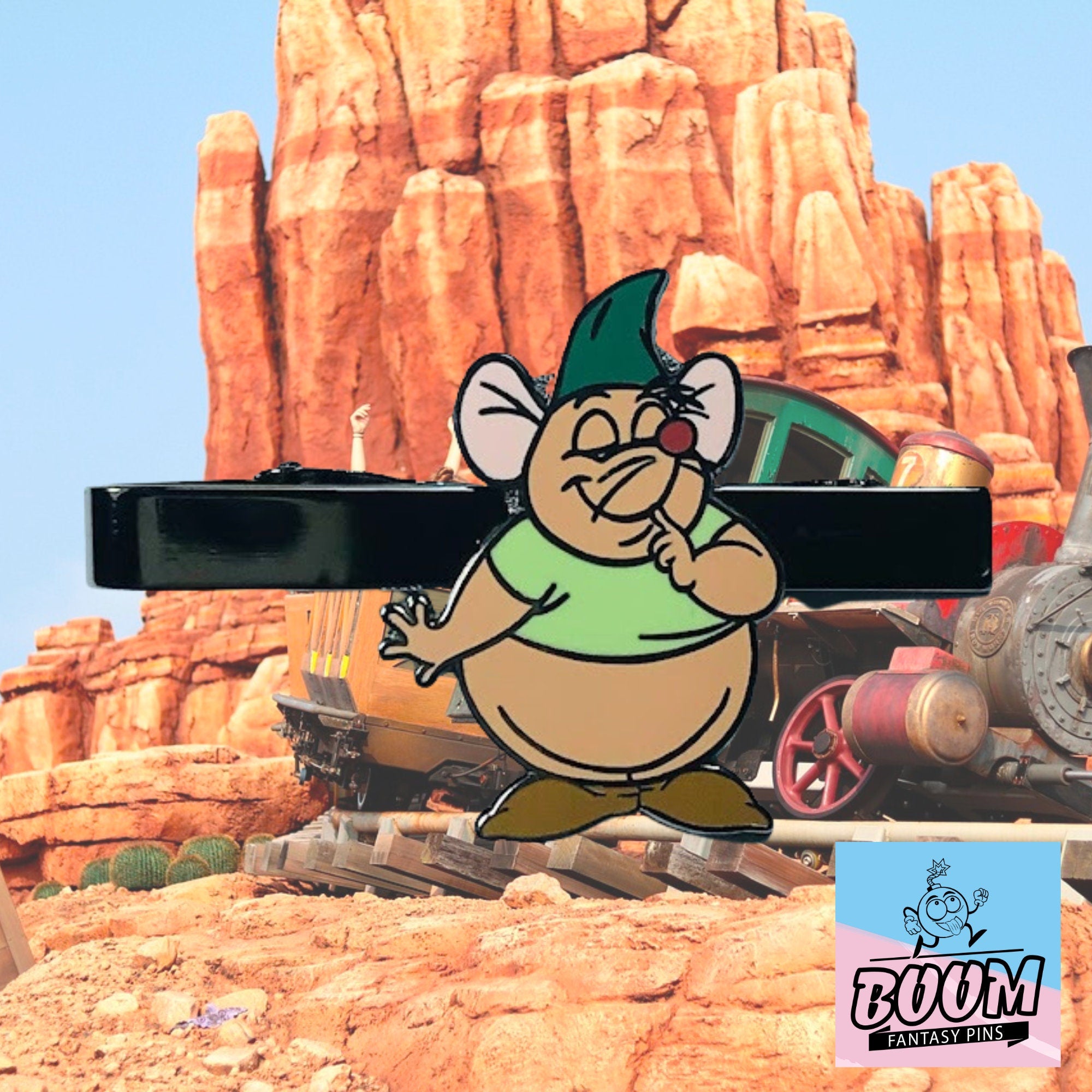 Pinza de corbata – Gus Mouse de Cenicienta – Disney Fantasy