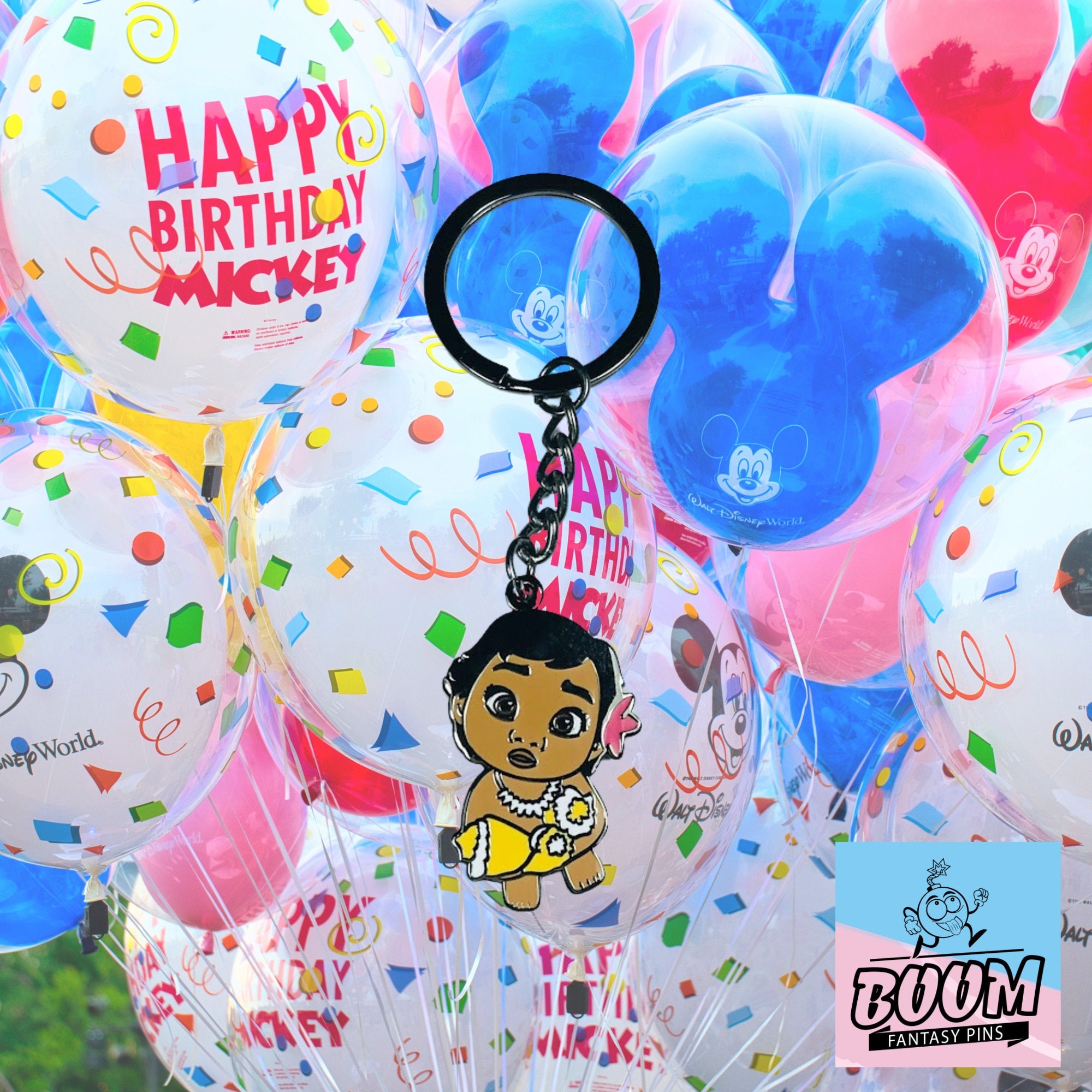 Porte-clés – Bébé Moana du film Vaiana – Disney Fantasy