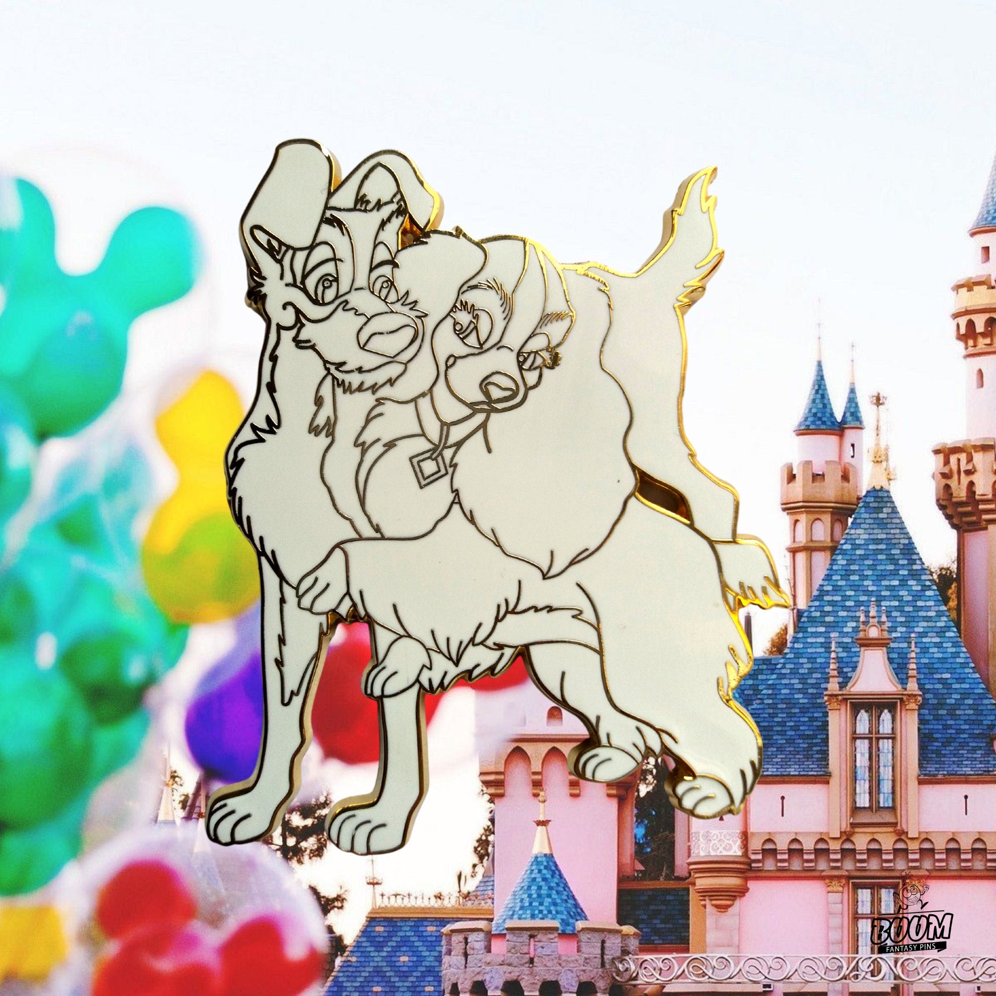 Pin – Lady and Tramp from Lady and the Tramp – Disney Fantasy