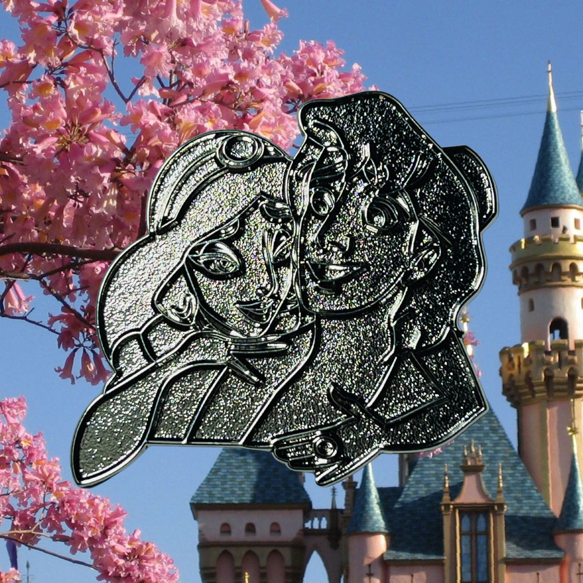 Pin – Princesa Jasmine y Aladdin de Aladdin – Disney Fantasy