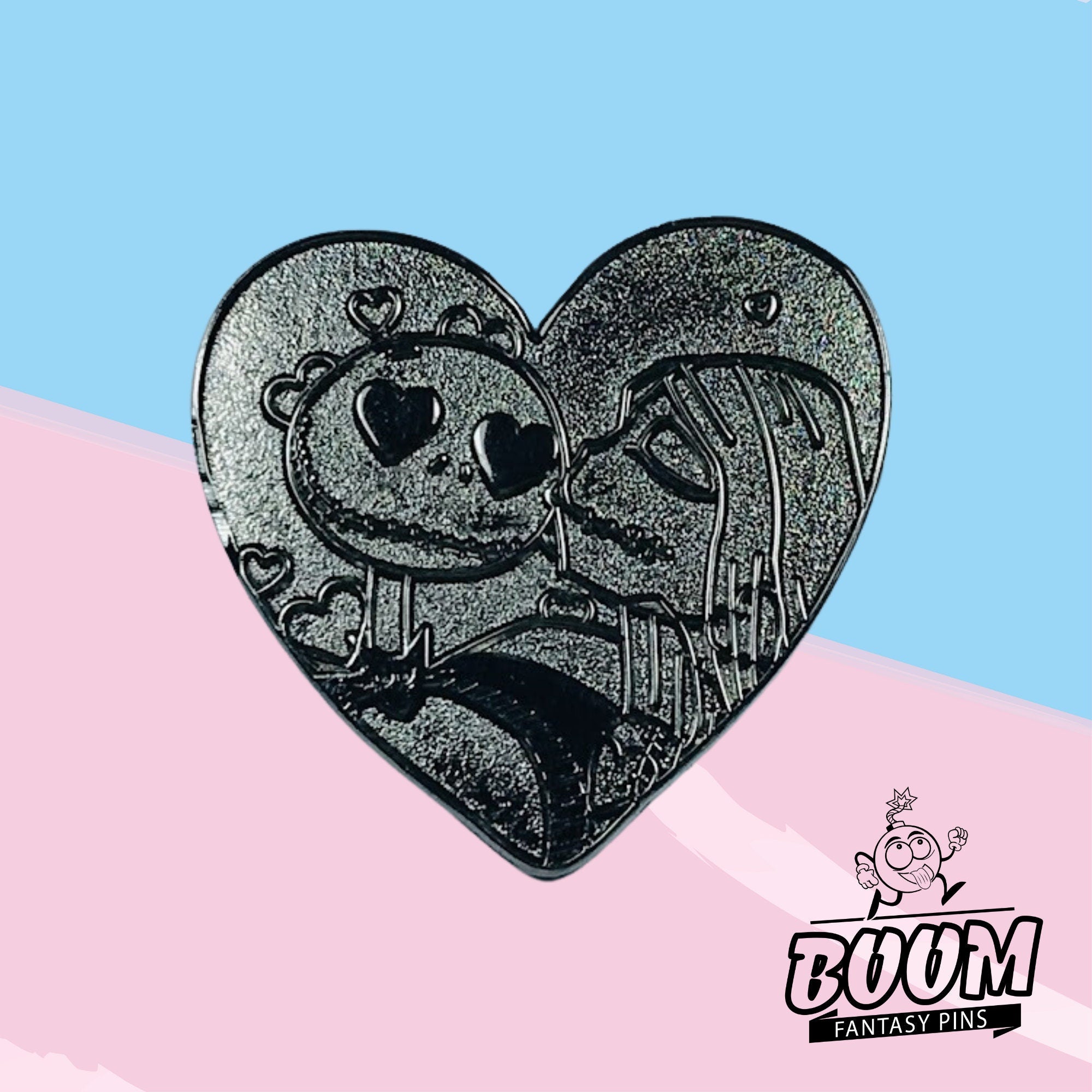 Pin's – Jack Skellington et Sally de L'Étrange Noël de Monsieur Jack – Disney Fantasy