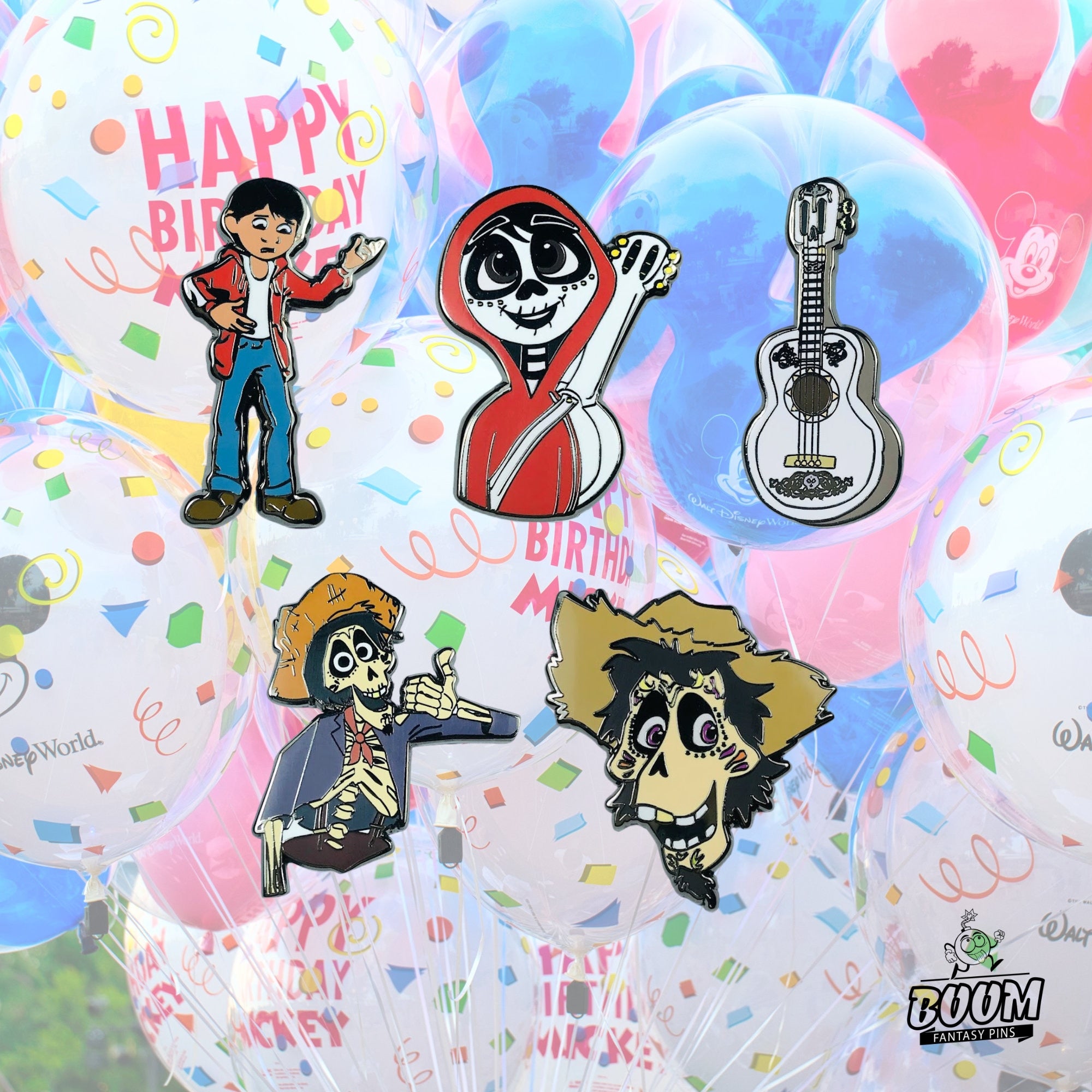 Pin's – Miguel et Hector de Coco – Disney Fantasy