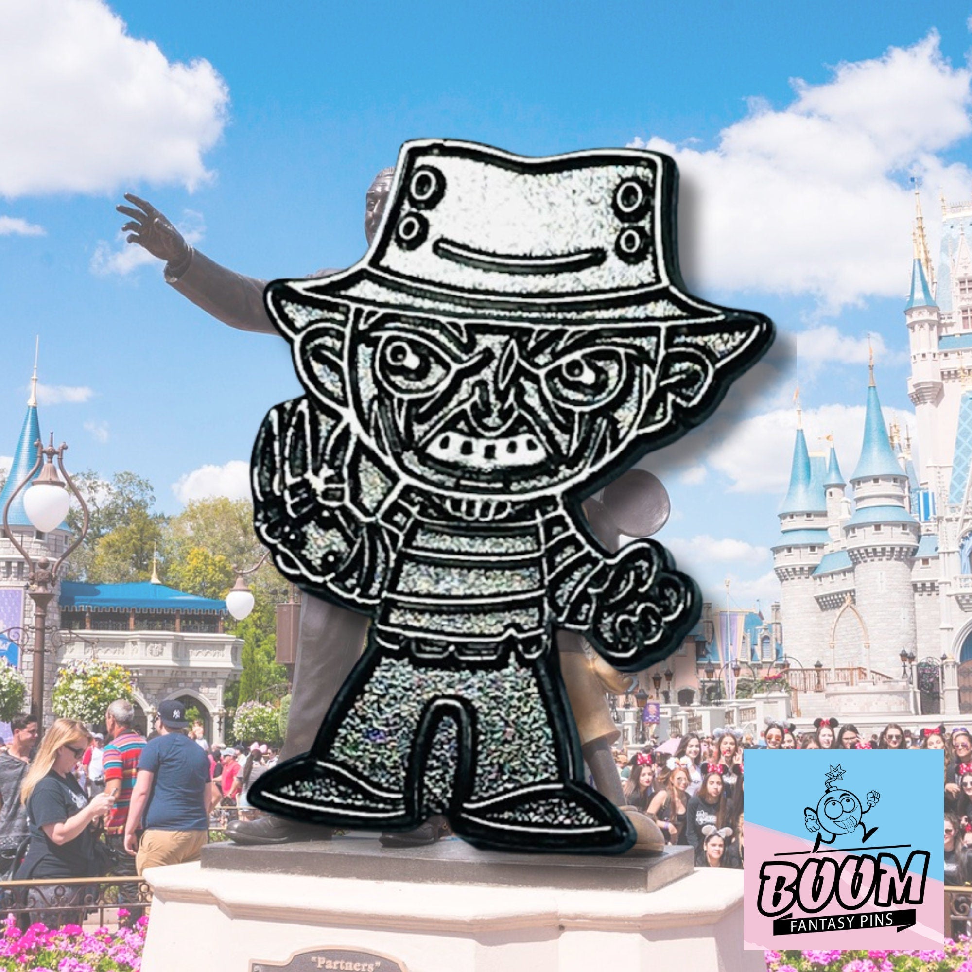 Pin – Freddy Krueger de La nueva pesadilla de Wes Craven – Franquicia de terror