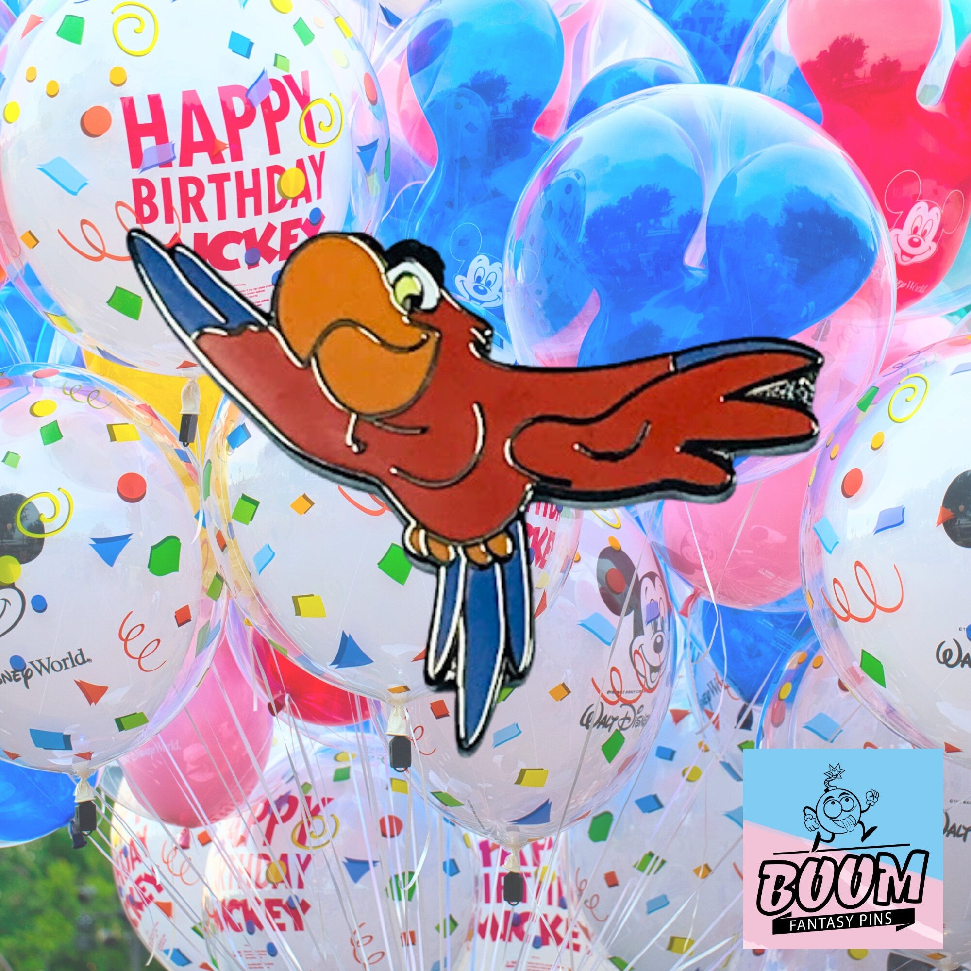 Pin's – Iago d'Aladdin – Disney Fantasy